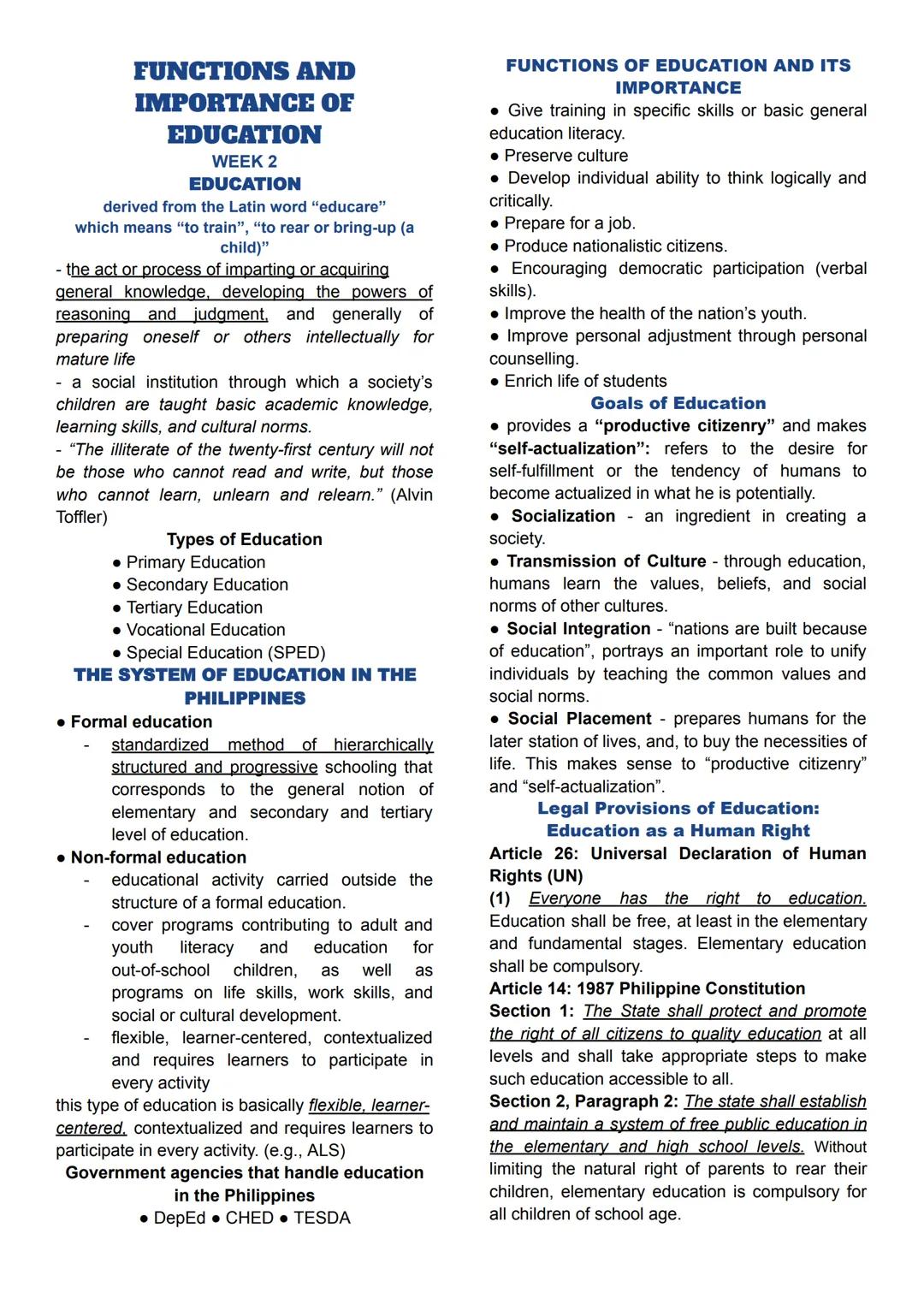 STATE & NON-STATE
INSTITUTIONS
WEEK 1
Any state in the world formulates its own
government agency to achieve the needs of
its people. Howeve