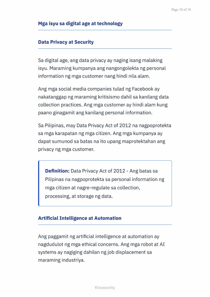 Panimula sa Etika ng Negosyo: Mga Isyu sa Makabagong
Negosyo
Pag-aaral ng mga prinsipyo ng etika sa
negosyo at mga isyu sa kasalukuyan
Mga L