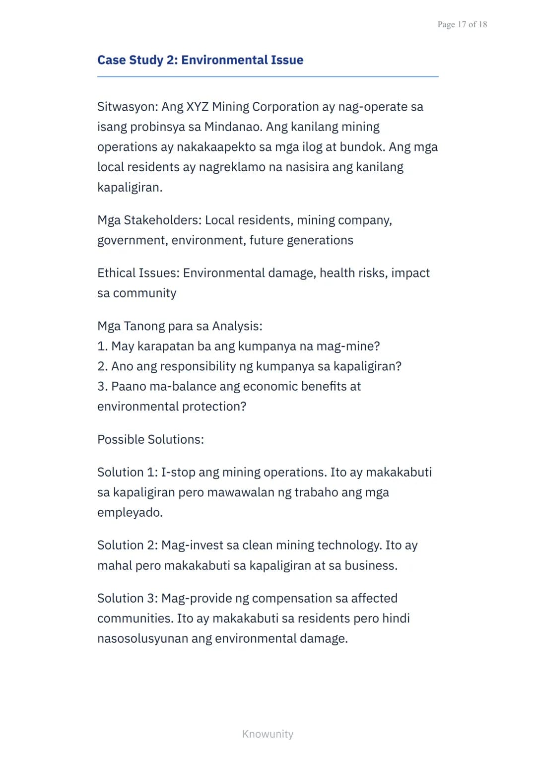Panimula sa Etika ng Negosyo: Mga Isyu sa Makabagong
Negosyo
Pag-aaral ng mga prinsipyo ng etika sa
negosyo at mga isyu sa kasalukuyan
Mga L