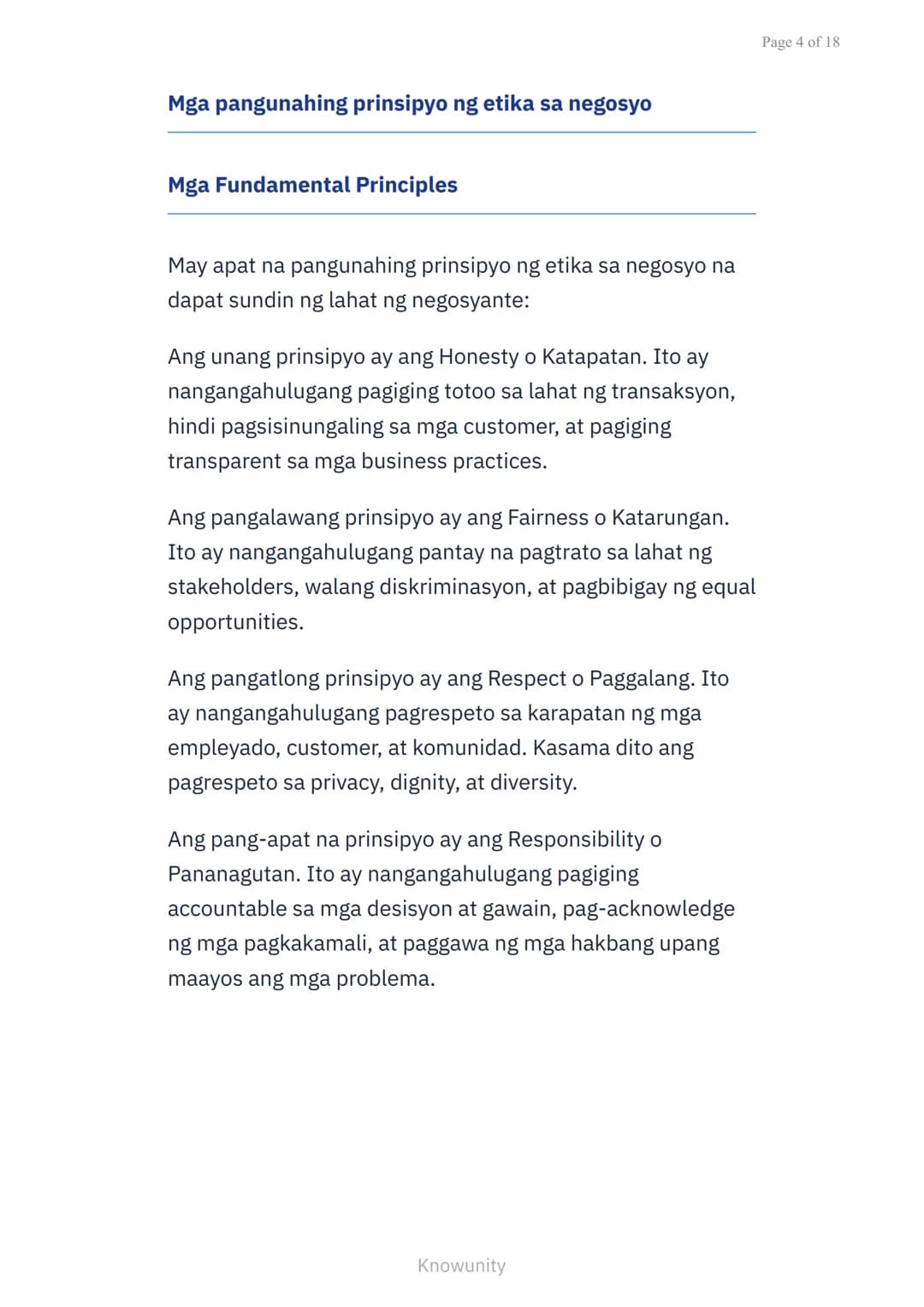 Panimula sa Etika ng Negosyo: Mga Isyu sa Makabagong
Negosyo
Pag-aaral ng mga prinsipyo ng etika sa
negosyo at mga isyu sa kasalukuyan
Mga L