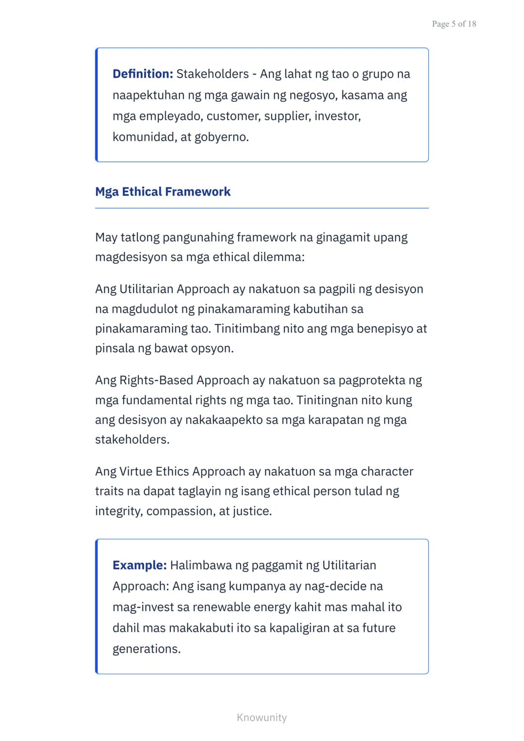 Panimula sa Etika ng Negosyo: Mga Isyu sa Makabagong
Negosyo
Pag-aaral ng mga prinsipyo ng etika sa
negosyo at mga isyu sa kasalukuyan
Mga L