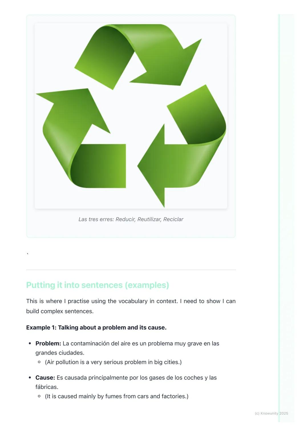 # Environment, Climate Change,
and Global Issues

Introduction to environmental vocabulary

This is a huge topic for the Leaving Cert, comes