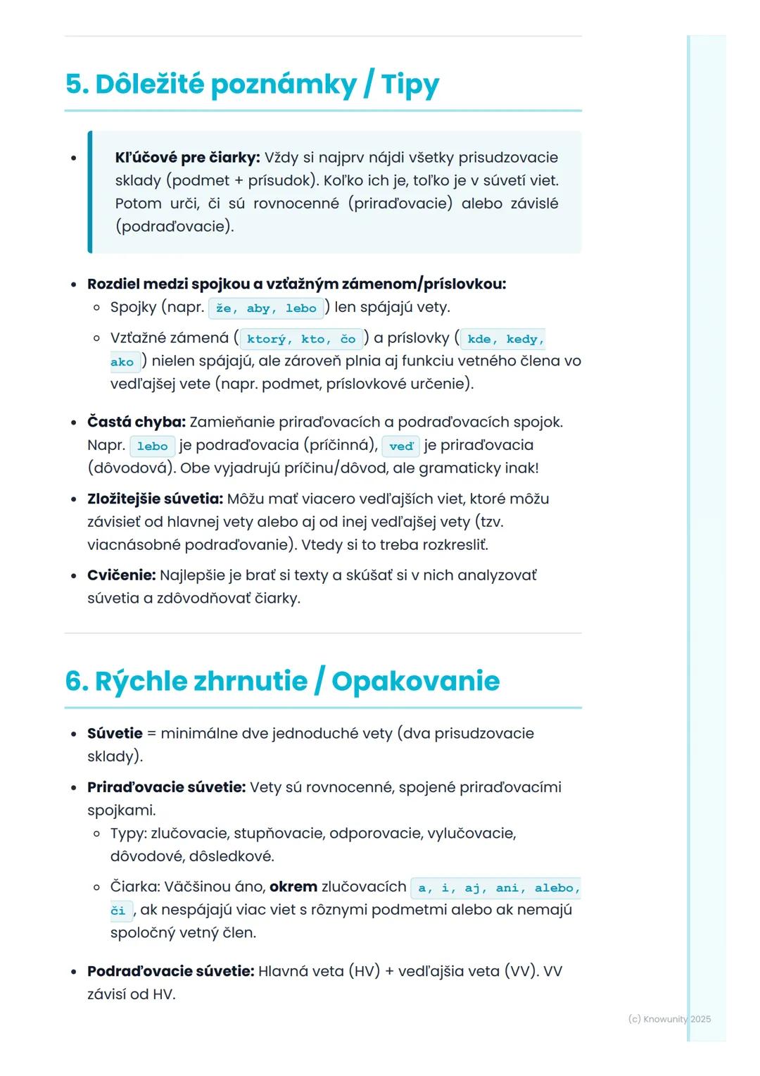 # Skladba zloženej vety

## 1. Prehľad / Úvod

Takže, dnes si prejdeme skladbu zloženej vety, čo je dosť dôležité na
maturitu. V podstate id