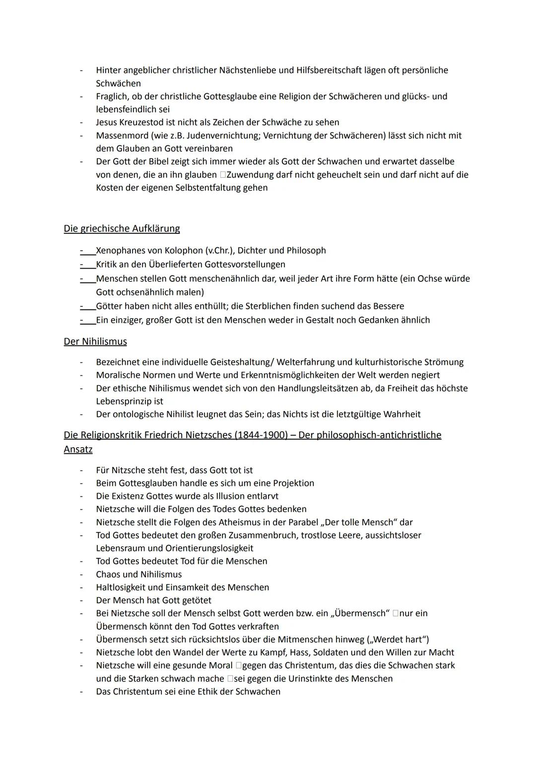 Religion Abiturstoff

Q1: Jesus Christus- das menschgewordene Wort Gottes: Die Reich-Gottes-Botschaft, Die
Auferstehung Jesu (Hoffnung über 