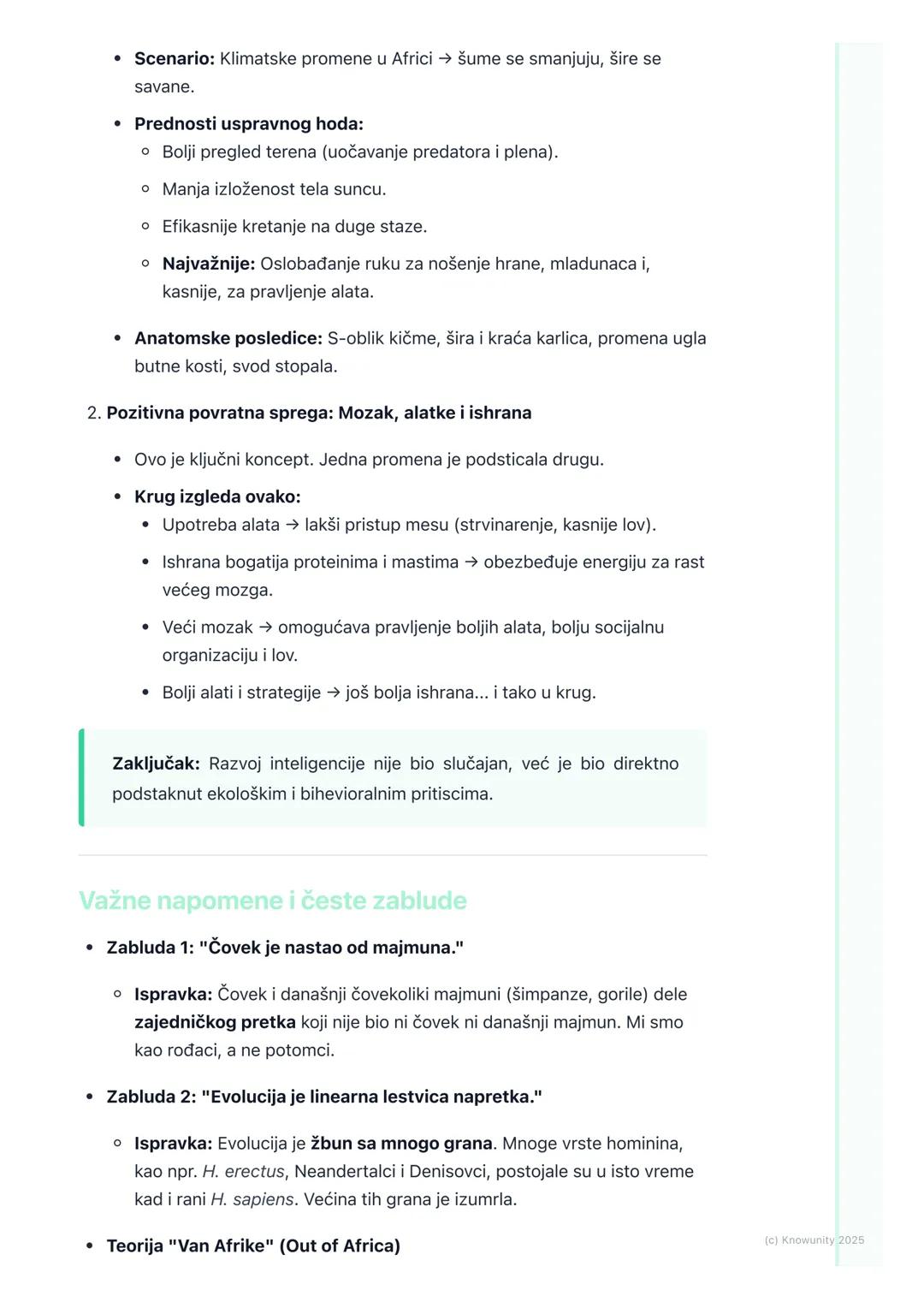 # Evolucija čoveka

## Mesto čoveka u prirodi i osnovni pojmovi

Evolucija čoveka, ili antropogeneza, je proces koji objašnjava poreklo vrst