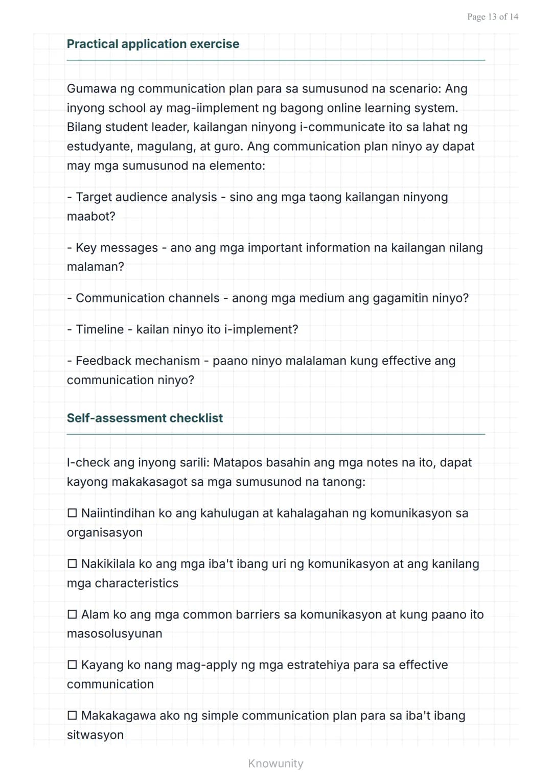 # Istruktura ng Organisasyon at Pamumuno: Komunikasyon sa loob ng Organisasyon

Pag-aaral ng komunikasyon at pakikipag-ugnayan sa organisasy