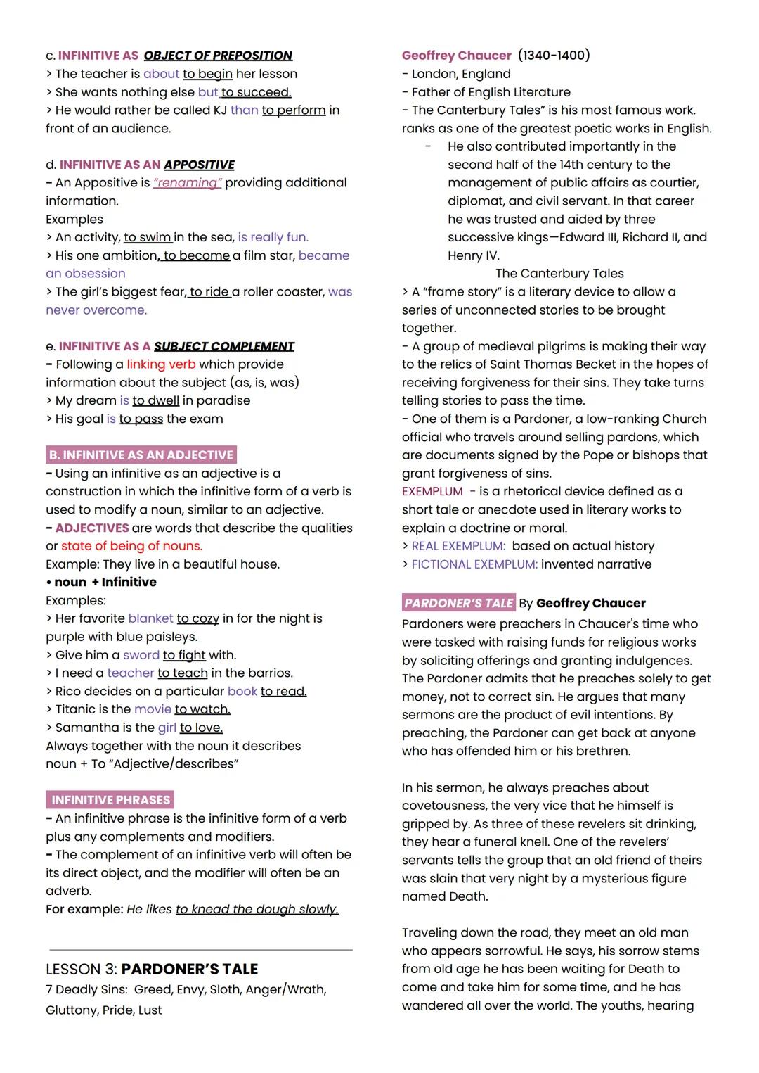 ## LESSON 1: SYNOPSIS

### ONE-ACT PLAY
- a form of drama that is written in one act, as
opposed to plays that are divided into several acts