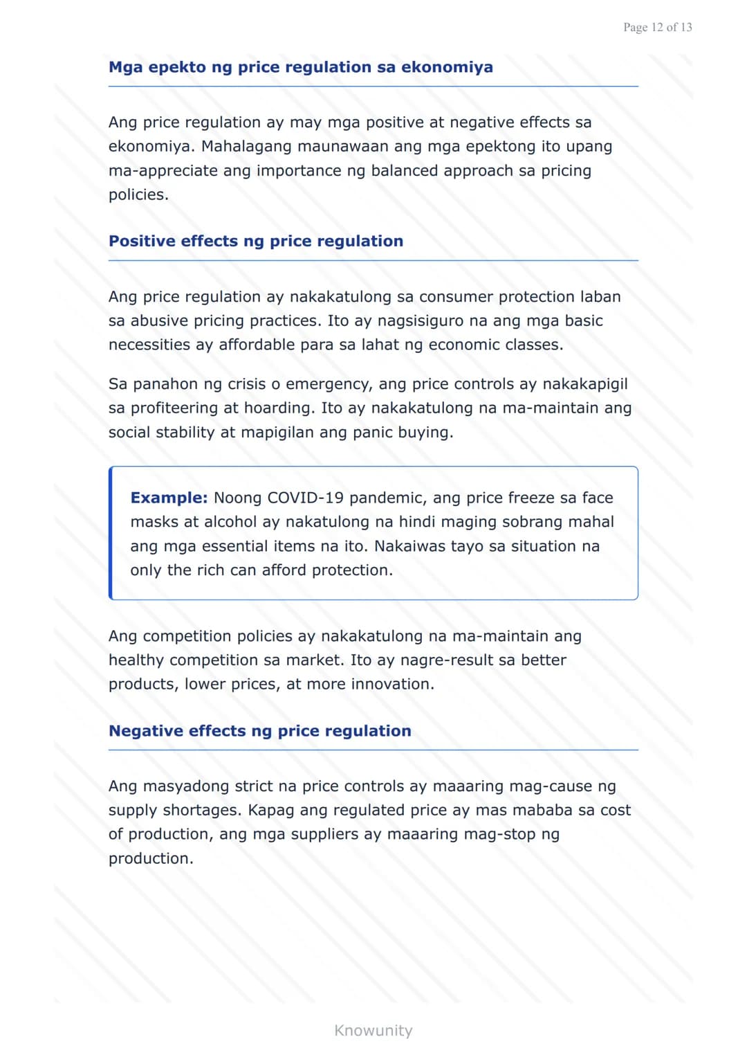 # Pagpepresyo ng Produkto at Serbisyo: Batas at Regulasyon sa Pilipinas

Pag-aaral ng mga batas at regulasyon sa pagpepresyo sa Pilipinas

#
