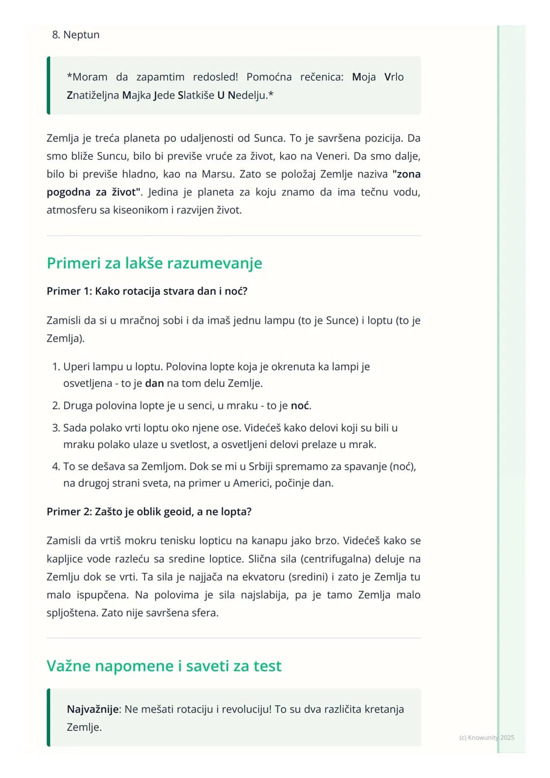# Zemlja u svemiru

Uvod: Zemlja u svemiru

Naša planeta Zemlja nije sama, ona je deo ogromnog prostranstva koje
zovemo svemir ili vasiona. 