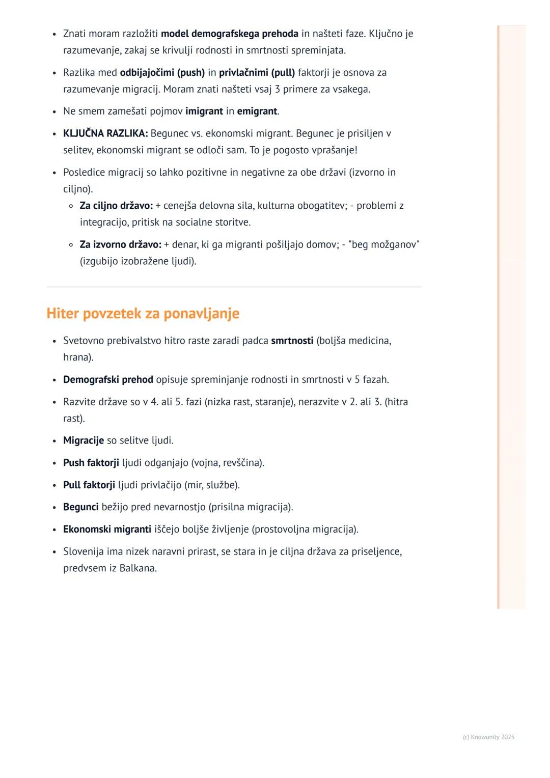 # Rast prebivalstva in migracije

Uvod v rast prebivalstva in migracije

To poglavje govori o dveh povezanih stvareh: kako se število ljudi 