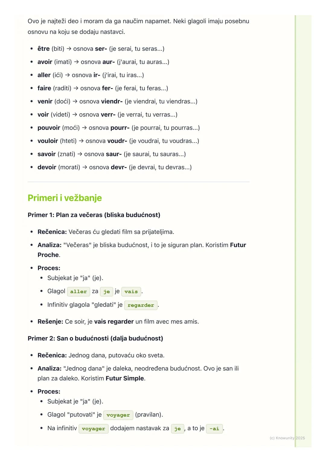 # Buduće vreme (Futur Simple) i
blisko buduće vreme (Futur
Proche) - ponavljanje i
produbljivanje

Uvod u buduća vremena

U francuskom jezik
