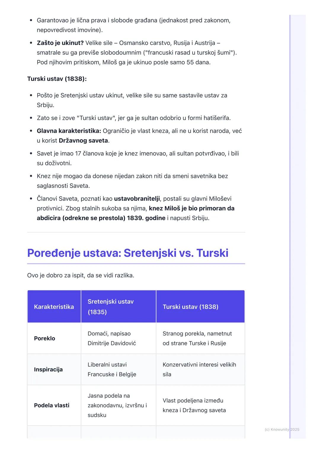 # Autonomija i stvaranje
moderne srpske države

## Uvod u period autonomije

Posle Drugog srpskog ustanka, Srbija nije odmah postala nezavis