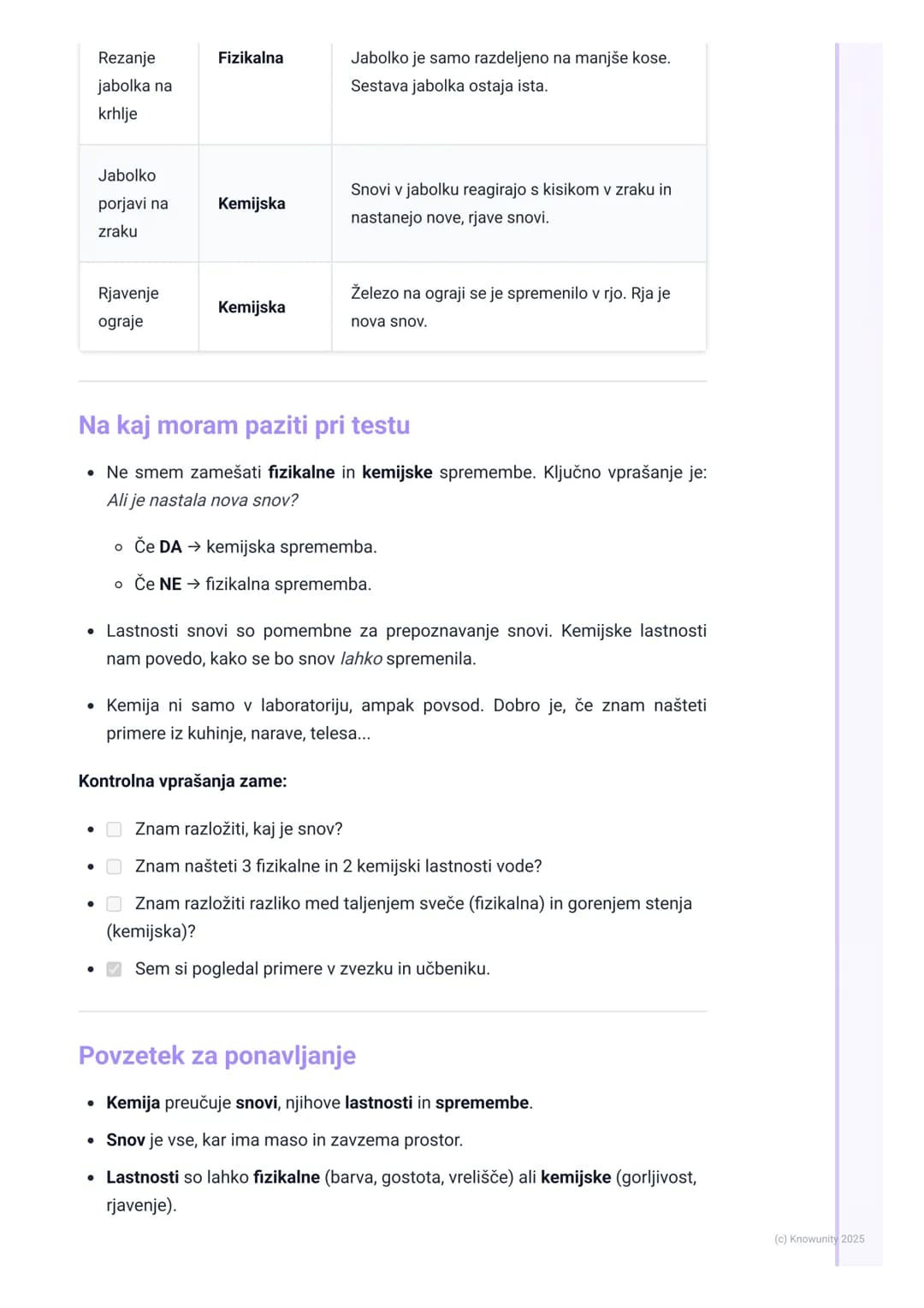 # Kaj preučuje kemija

Kaj sploh je kemija?

Kemija je naravoslovna veda. To pomeni, da preučuje naravo, tako kot biologija in
fizika. Ampak