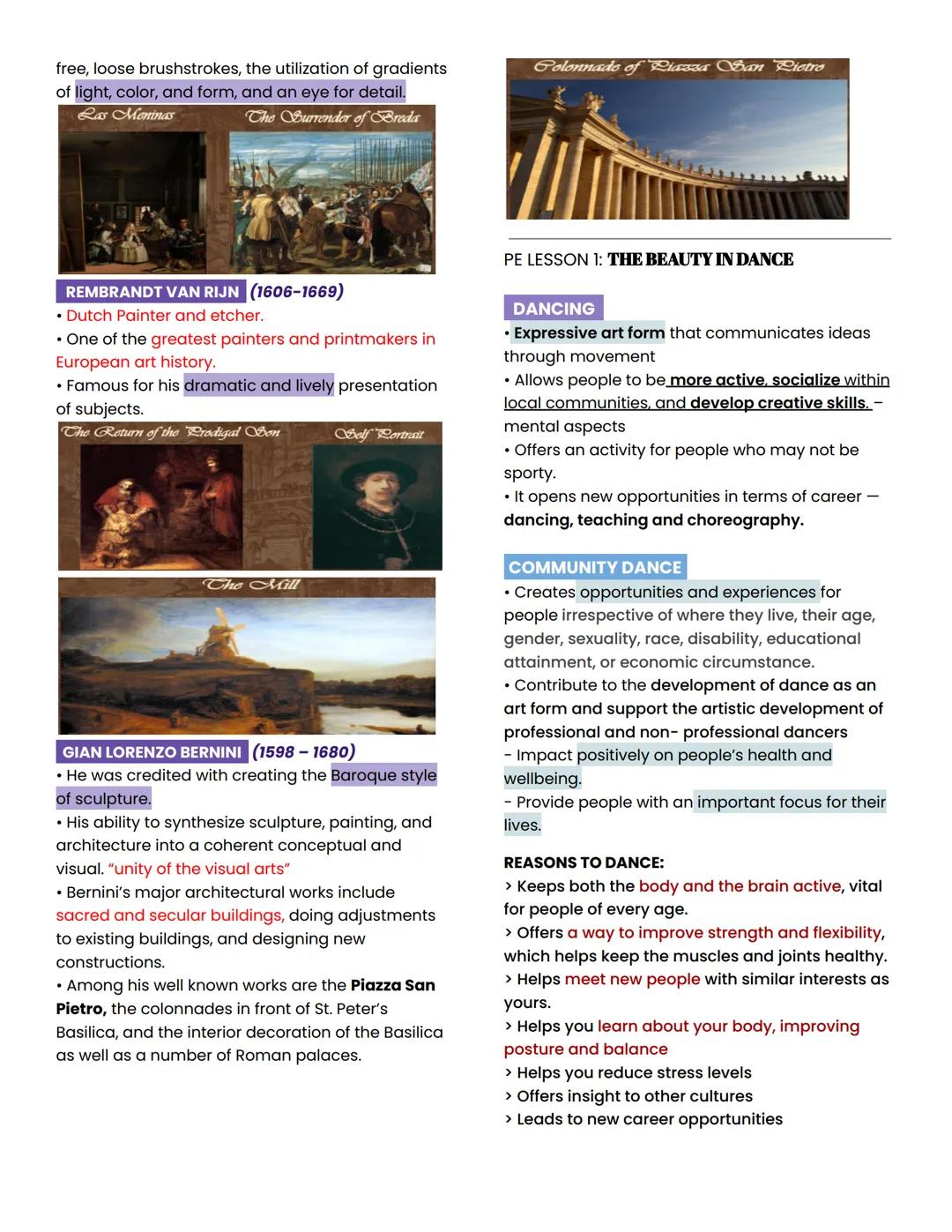 MAPEH REVIEWER
LESSON 1: CHARACTERISTICS AND MUSICAL
FORMS OF THE CLASSICAL PERIOD
CLASSICAL PERIOD
• With structural clarity
Return to symm