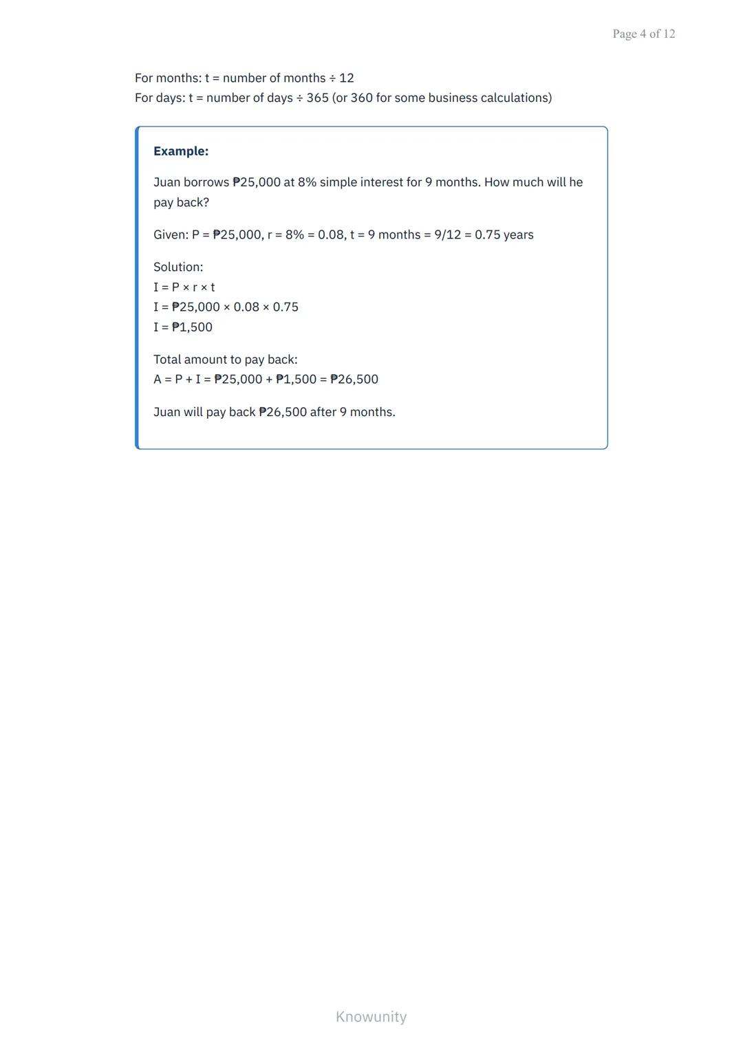 Simple and Compound Interest: Savings and Loans in Business Math
Master interest calculations for savings accounts and loan
payments
What yo