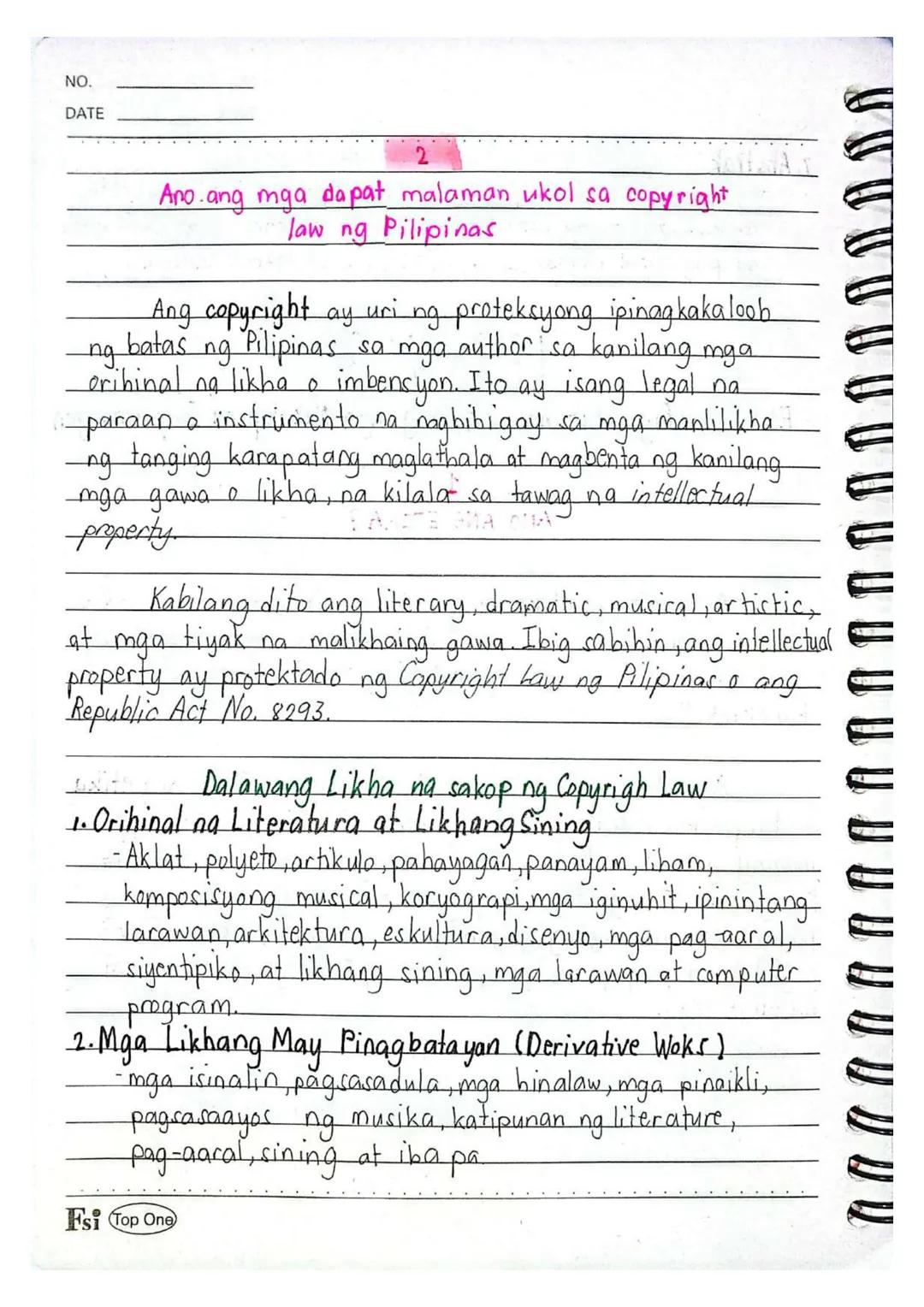 NO.
DATE
Lesson 1
Batayang Kaalaman sa Mapanuring Pagbasa
Ano ang Kahulugan ng Pagbabasa?
Lito ay proseso ng pag-aayos, pagkuha, at pag-unaw