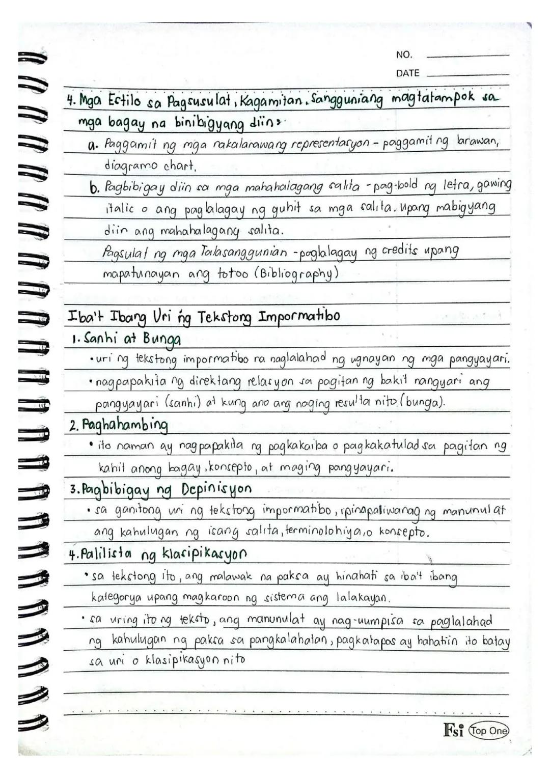 NO.
DATE
Lesson 1
Batayang Kaalaman sa Mapanuring Pagbasa
Ano ang Kahulugan ng Pagbabasa?
Lito ay proseso ng pag-aayos, pagkuha, at pag-unaw