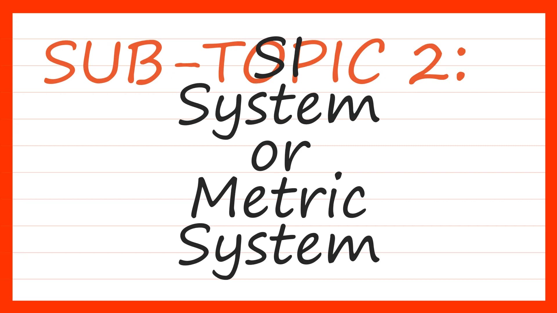 Systems of
Units of
Measure
Quarter 2, Week 2 DAY 1 SHORT REVIEW
Class Discussion
Have you ever measured an
object before?
What measuring to