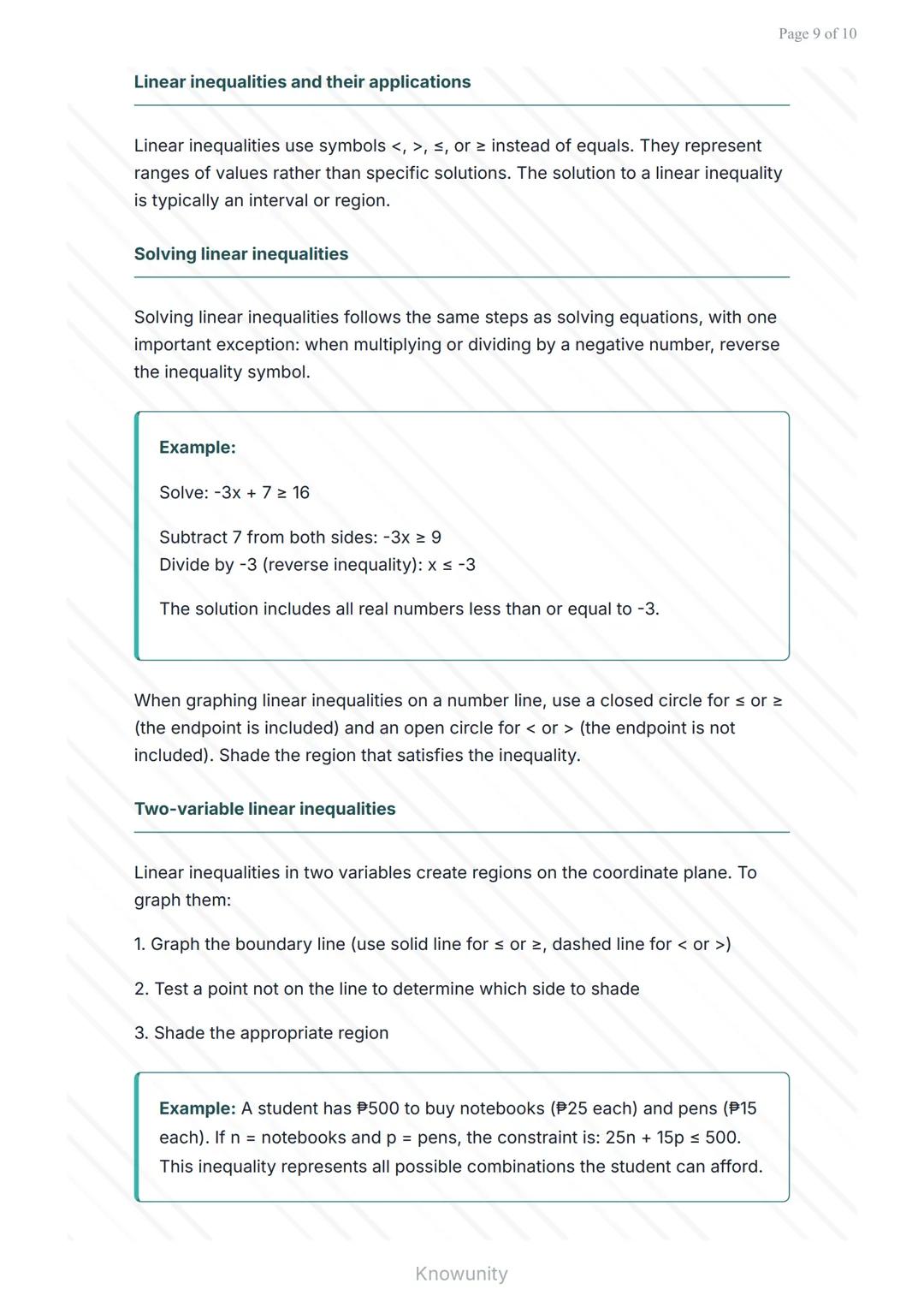 Linear equations and their applications in everyday life
Master linear equations, inequalities, and systems with real
applications
What you'