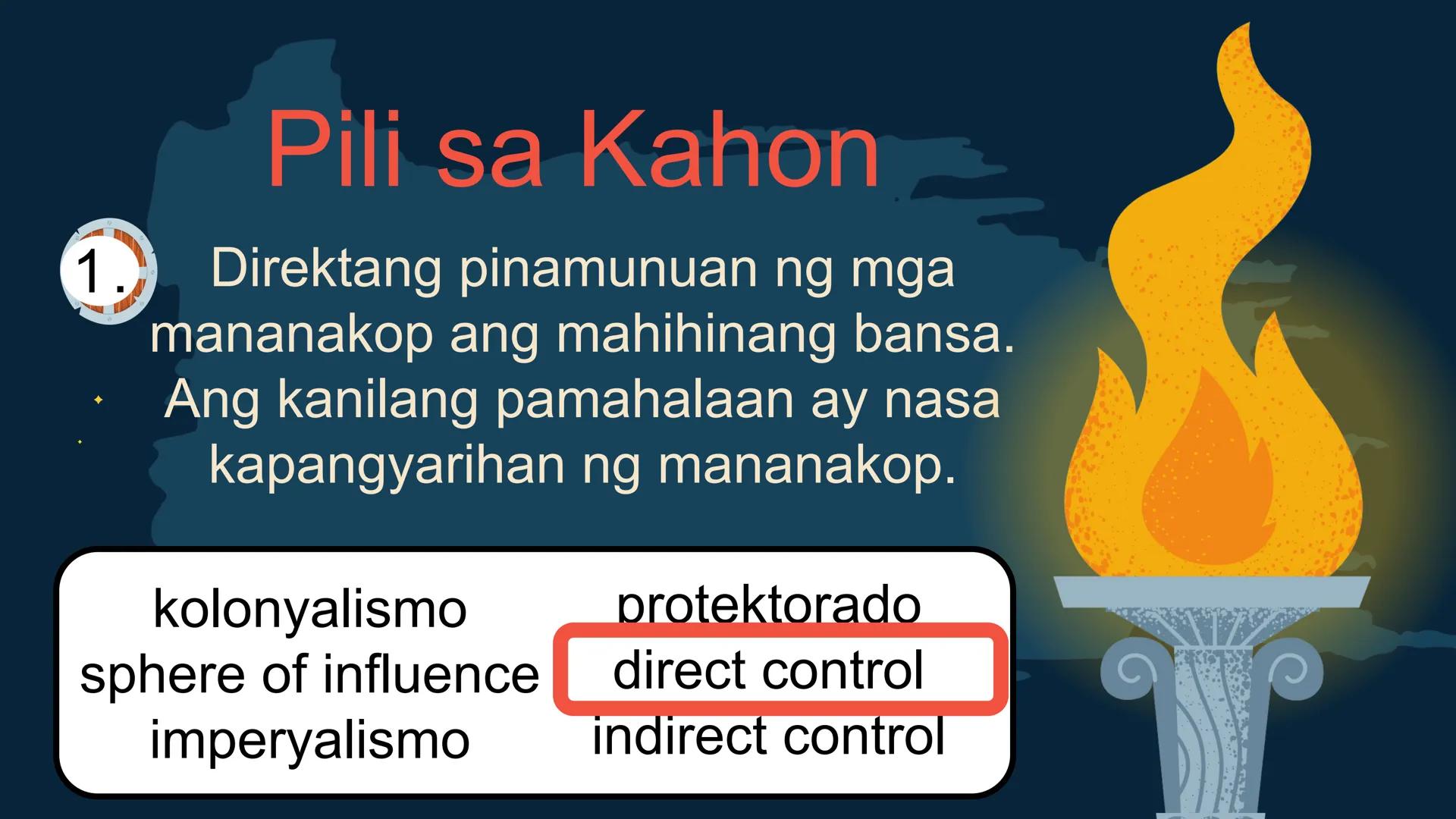 S
00 120 140 160 180 200 22
N
M
240
260 280
DepED
MATATAG
BAGONG PILIPINAS

Kolonyalismo at
Imperyalismo
ARALING PANLIPUNAN 7
QUARTER 2 - WE