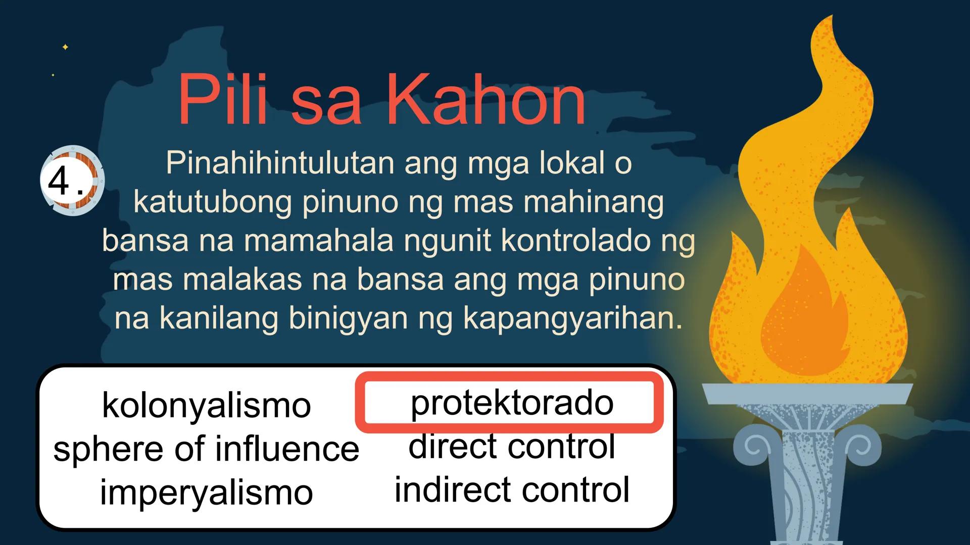 S
00 120 140 160 180 200 22
N
M
240
260 280
DepED
MATATAG
BAGONG PILIPINAS

Kolonyalismo at
Imperyalismo
ARALING PANLIPUNAN 7
QUARTER 2 - WE