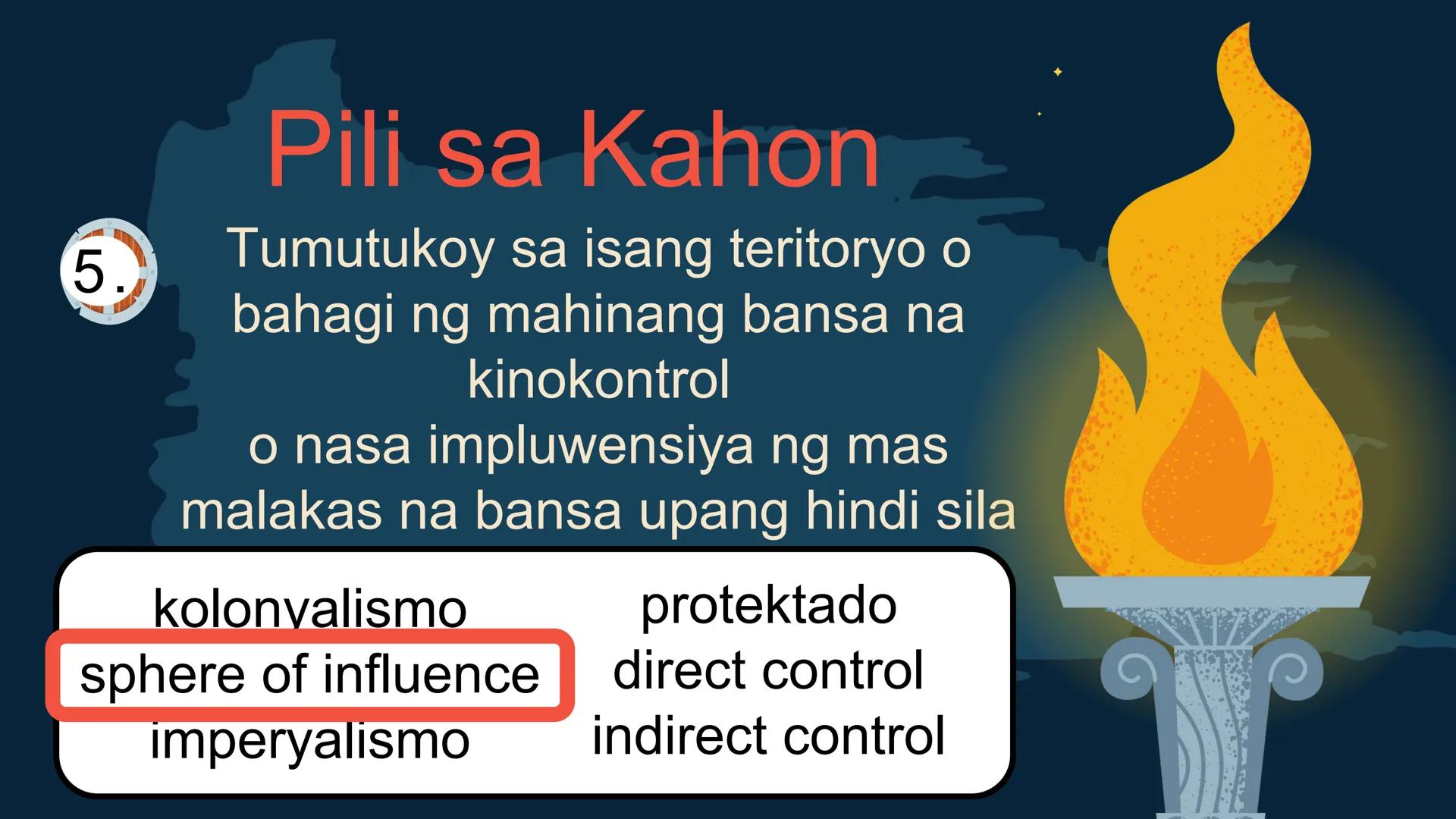 S
00 120 140 160 180 200 22
N
M
240
260 280
DepED
MATATAG
BAGONG PILIPINAS

Kolonyalismo at
Imperyalismo
ARALING PANLIPUNAN 7
QUARTER 2 - WE
