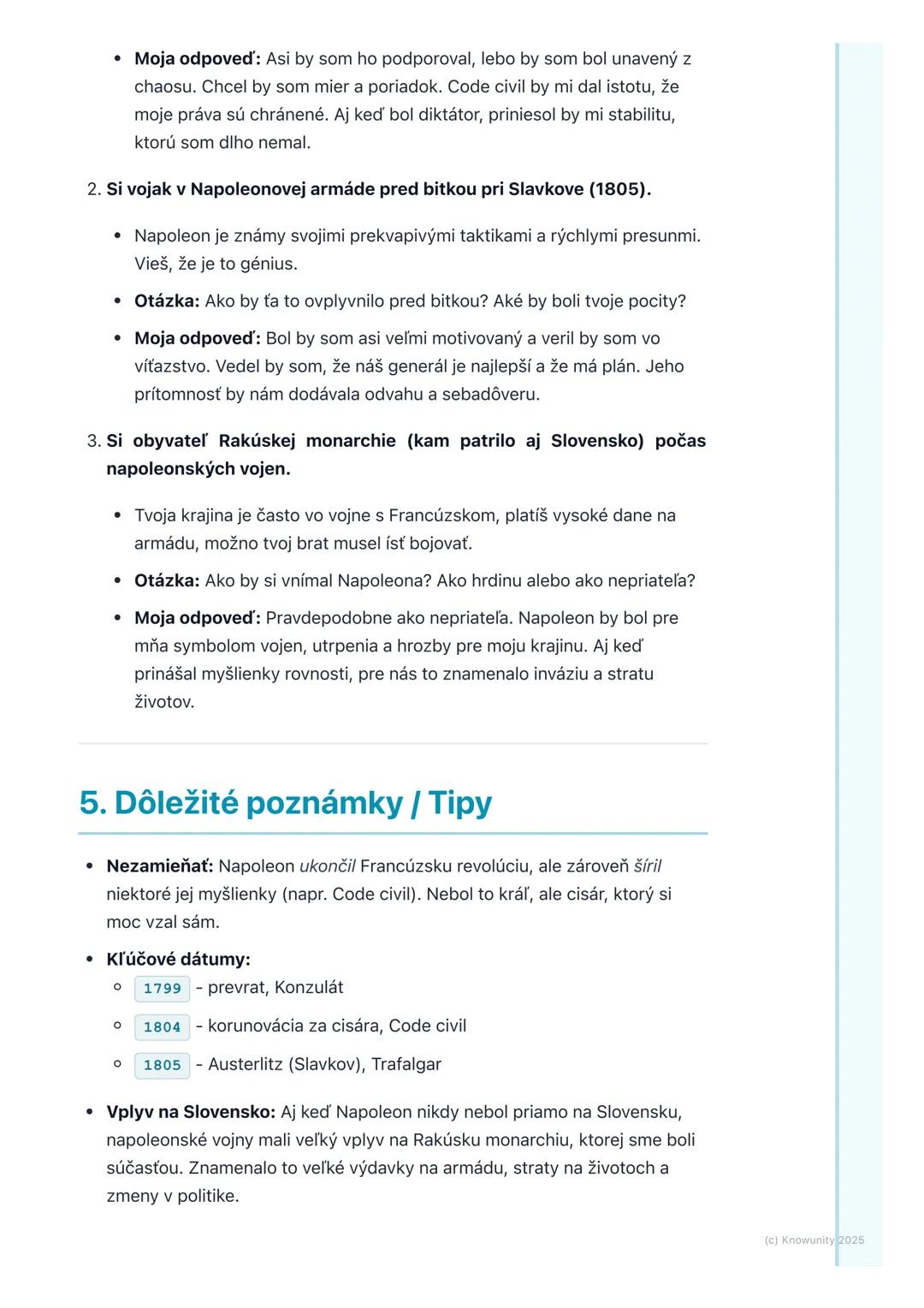 # Napoleon Bonaparte a jeho
vzostup

1. Prehľad / Úvod

Takže, dnes sa ideme pozrieť na Napoleona Bonaparteho. Je to jedna z
najdôležitejšíc