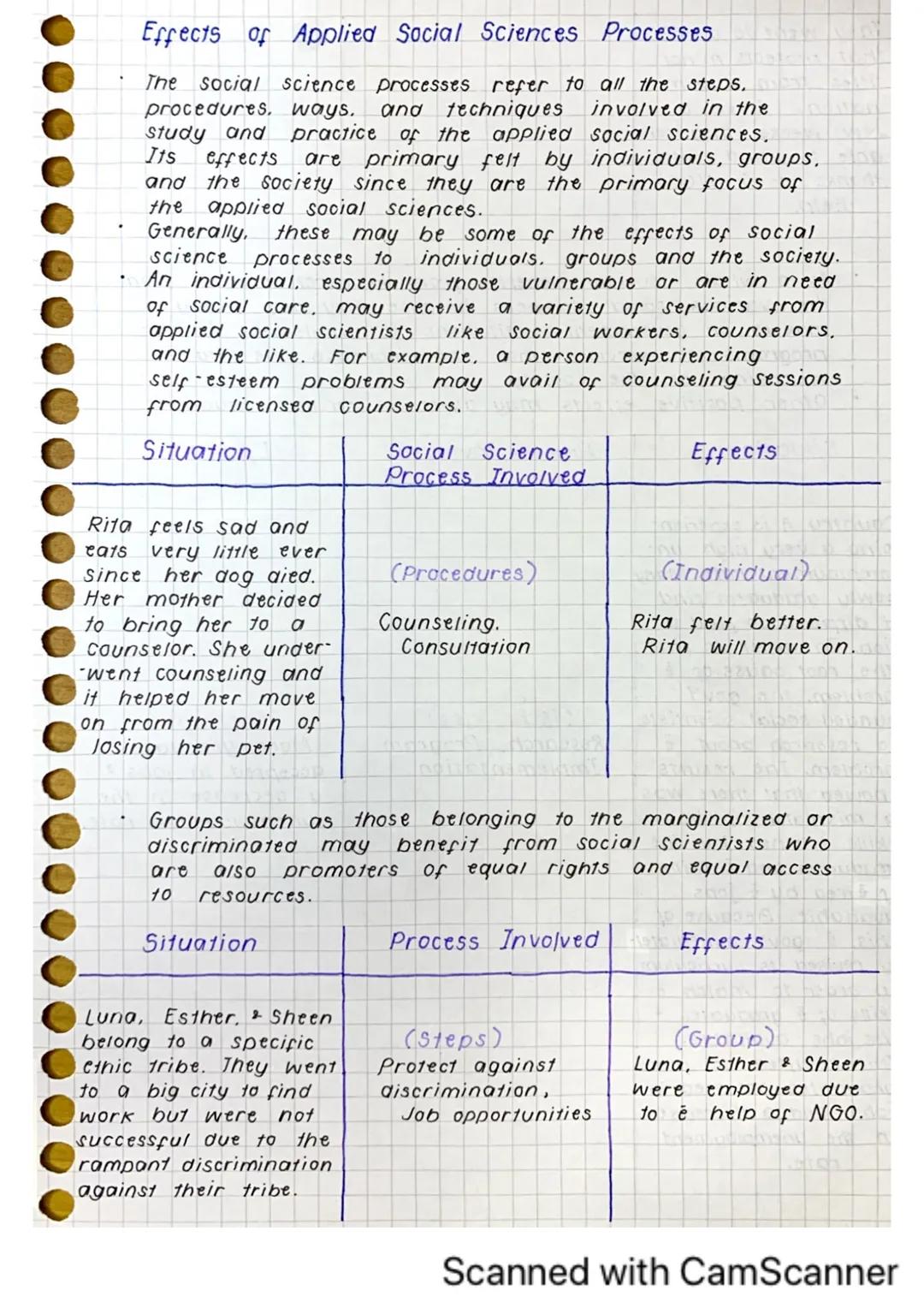 Relationship & Differences
between
Social Sciences
and
Applied Social
Sciences
Social Sciences - is a branch of science that systematically
