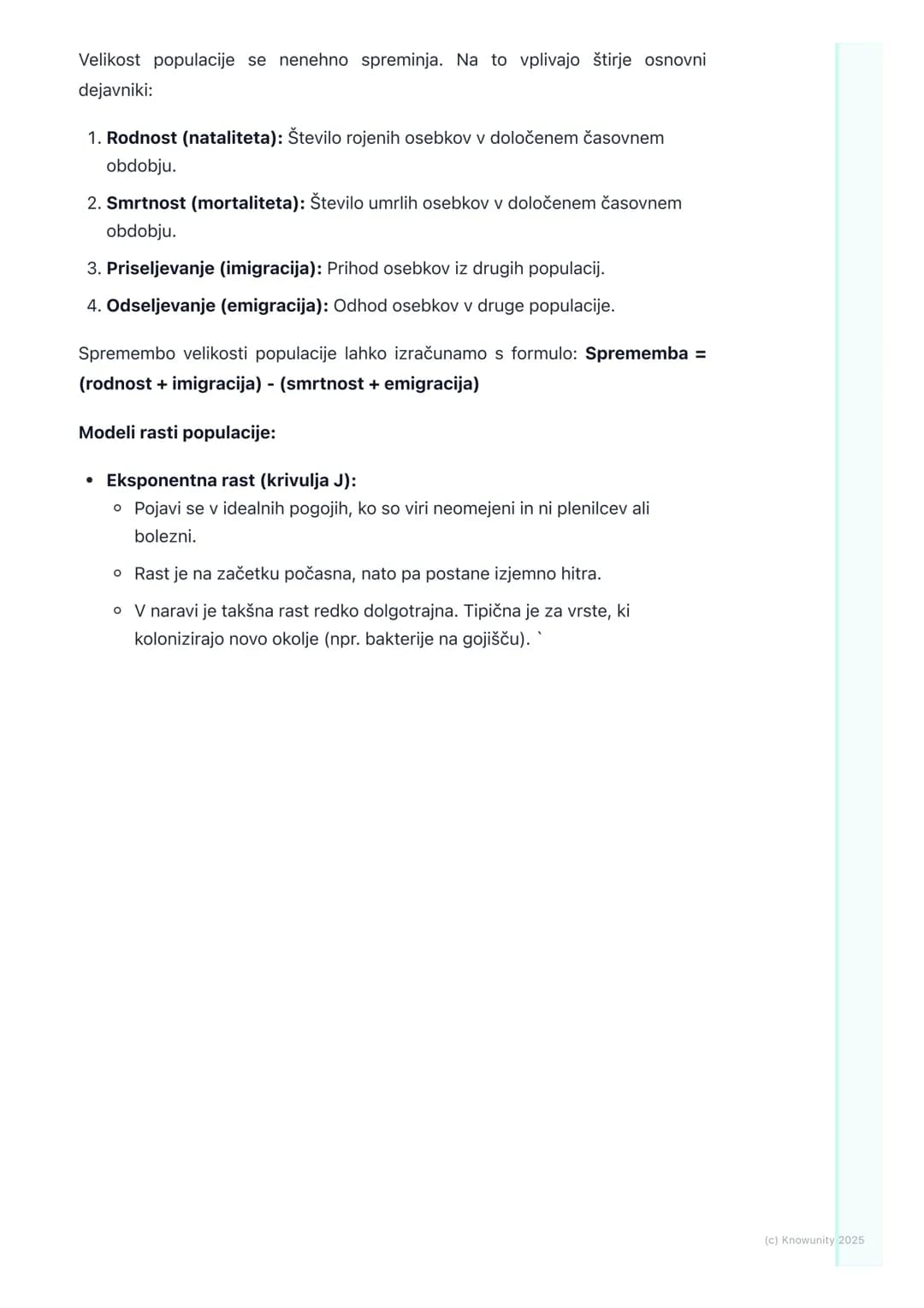 # Populacijska in skupnostna
ekologija

Uvod v populacijsko in skupnostno ekologijo

Ekologija preučuje odnose med organizmi in njihovim oko