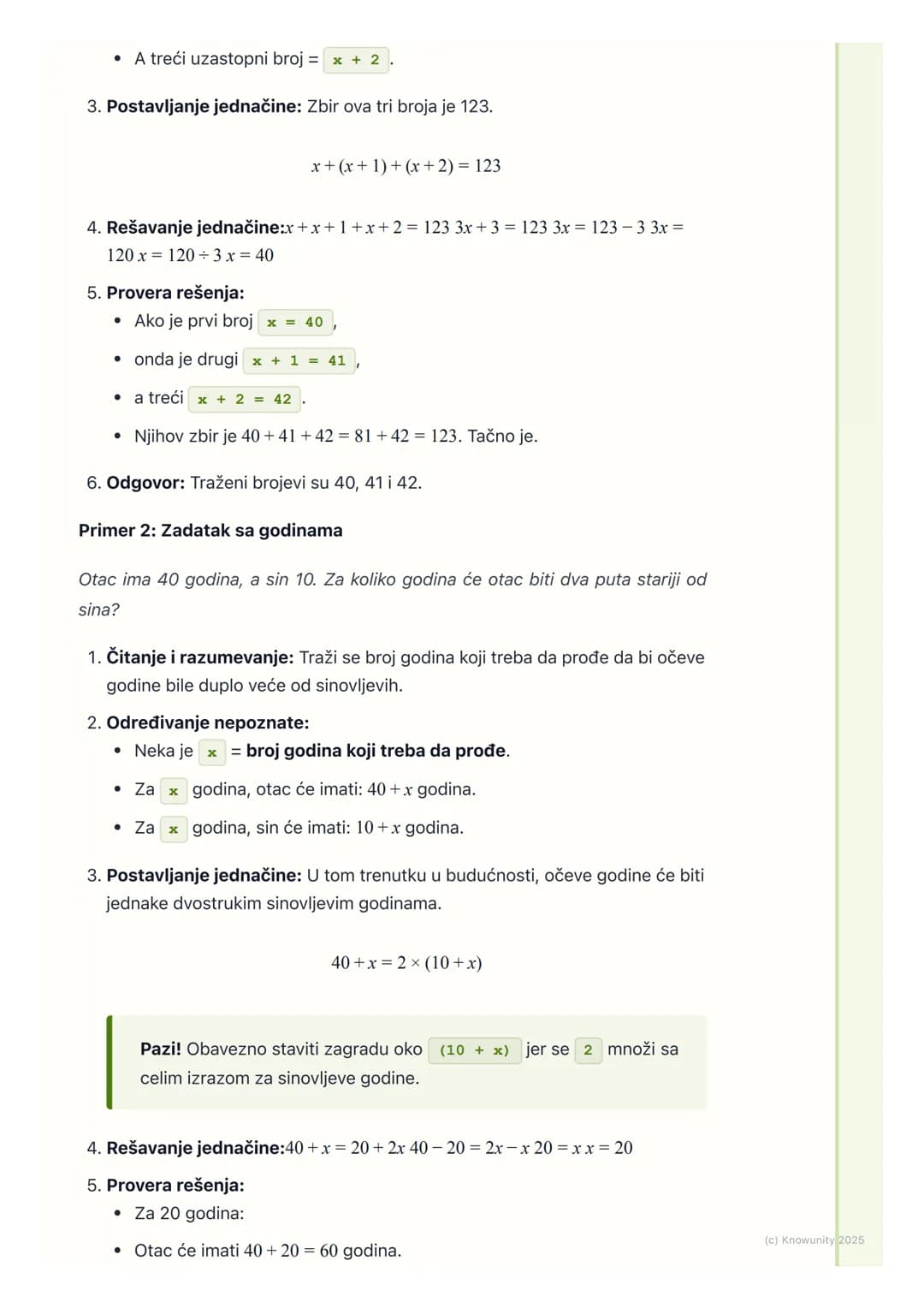 # Primena linearnih jednačina

Šta je primena linearnih jednačina?

Ovo je deo matematike gde koristimo linearne jednačine da rešimo problem