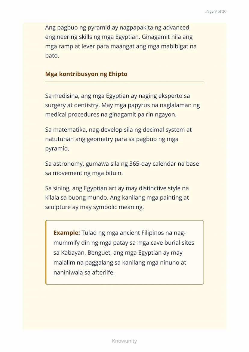 # Sinauang Kabihasnan ng Daigdig: Mesopotamia, Ehipto, Indus, at Tsina

Pag-aaral ng apat na mahahalagang sinaunang kabihasnan sa mundo

## 