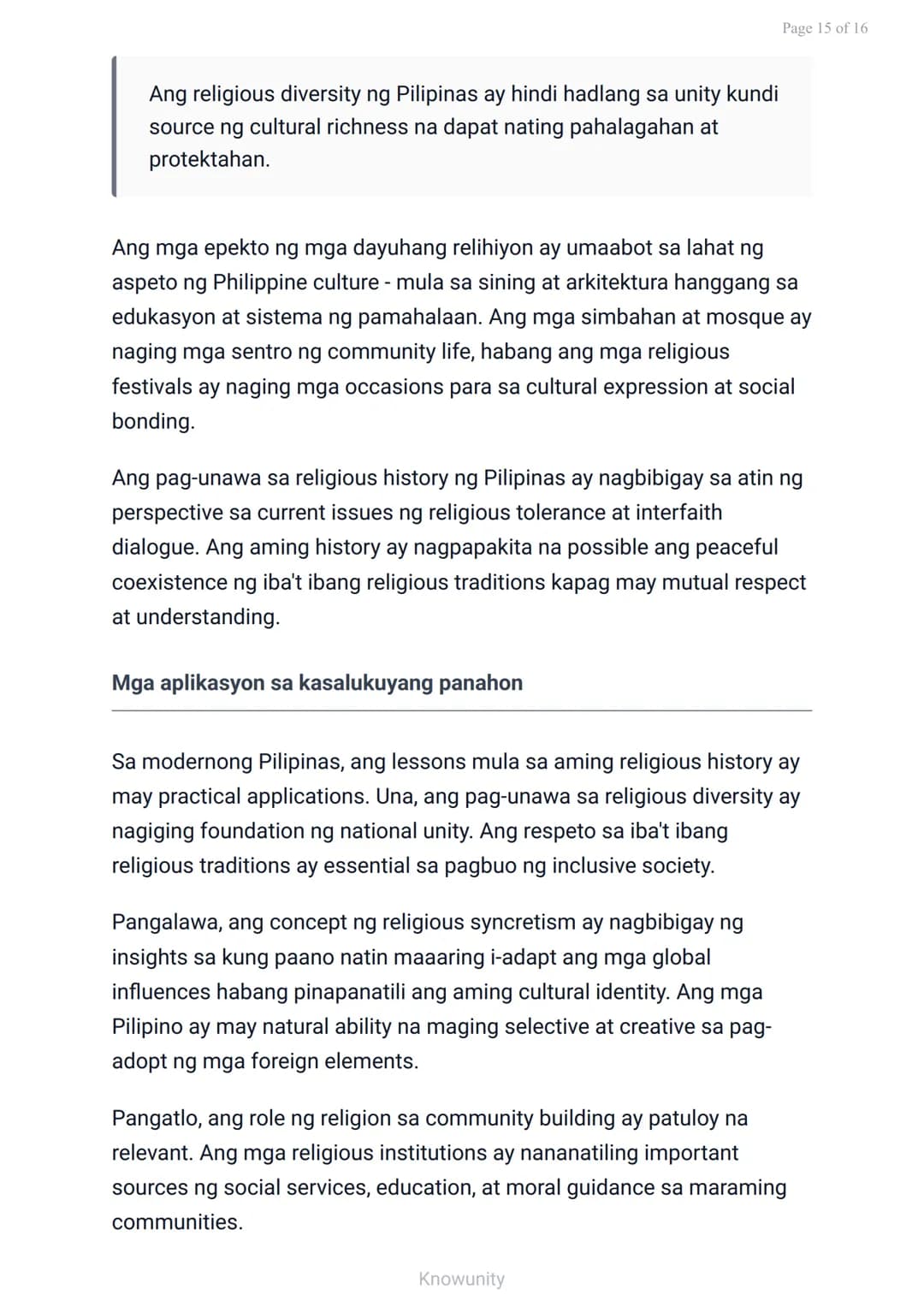 Mga Katutubong Paniniwala at Paglaganap ng Kristiyanismo at Islam
Pag-aaral sa mga sinaunang paniniwala at
pagdating ng mga relihiyon
Mga La