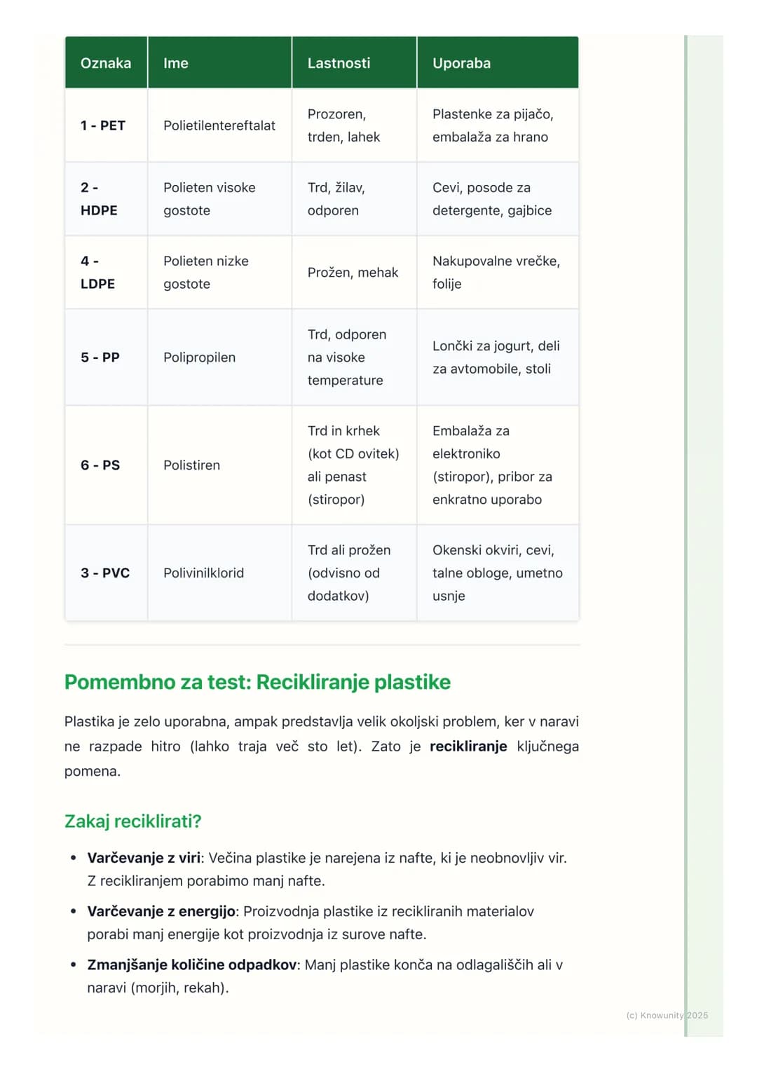 # Polimeri in plastika

Uvod v polimere in plastiko

Polimeri so ogromne molekule, ki jih srečujemo povsod okoli nas, od oblačil, ki
jih nos