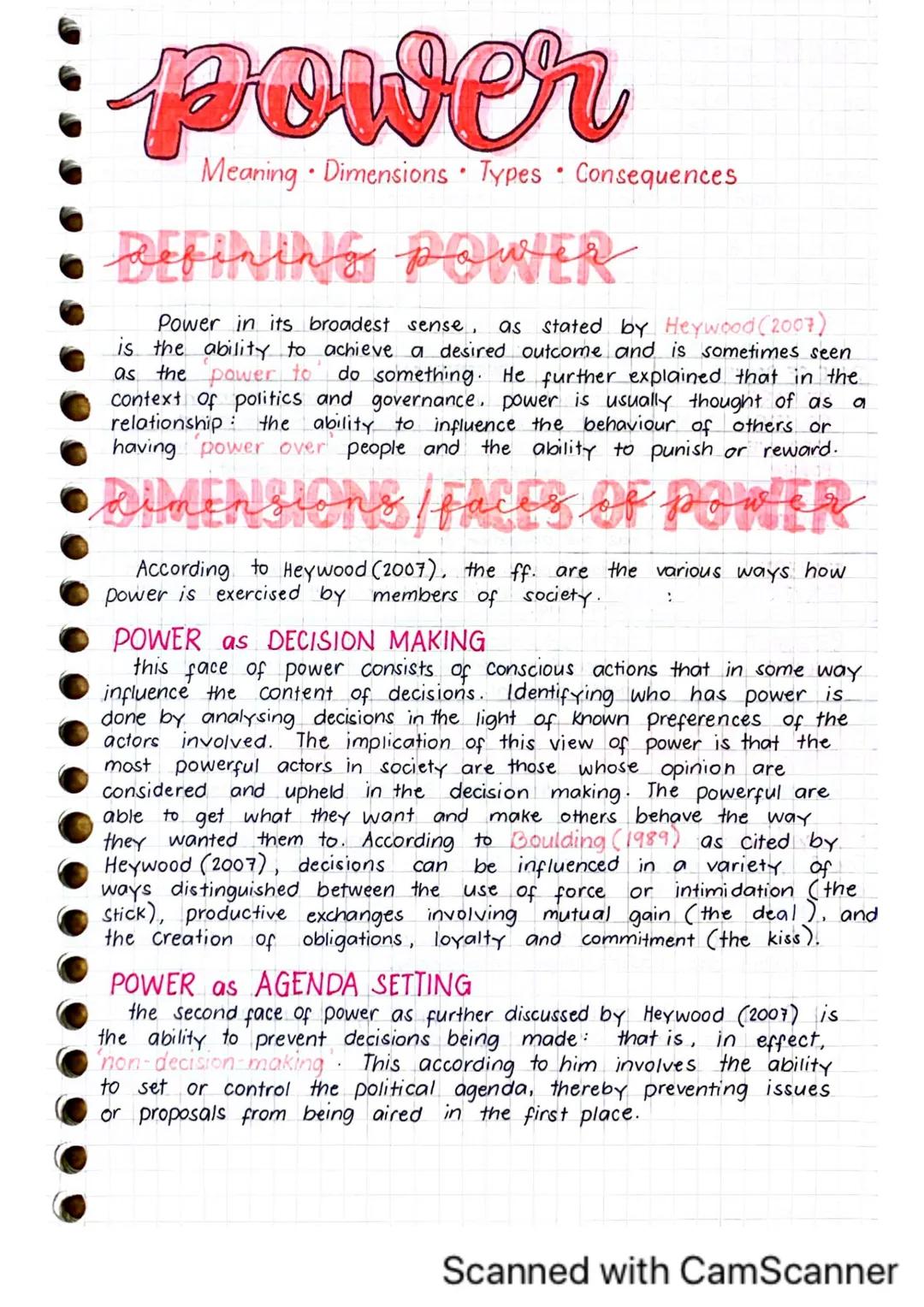 Politics
Defining POLITICS
• in broadest sense, politics is the activity through which
people make, preserve and amend the general rules und