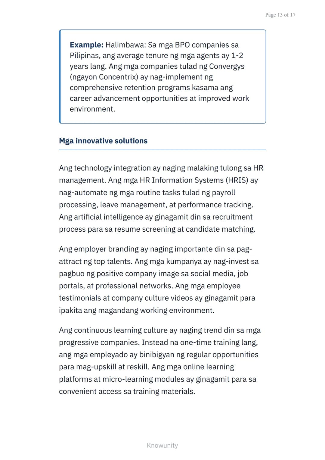 # Pamamahala ng Human Resources: Pagkuha, Pagpapaunlad, at Pag-uugnay

Pangunahing konsepto ng HR management sa negosyo

## Mga Layuning Pag
