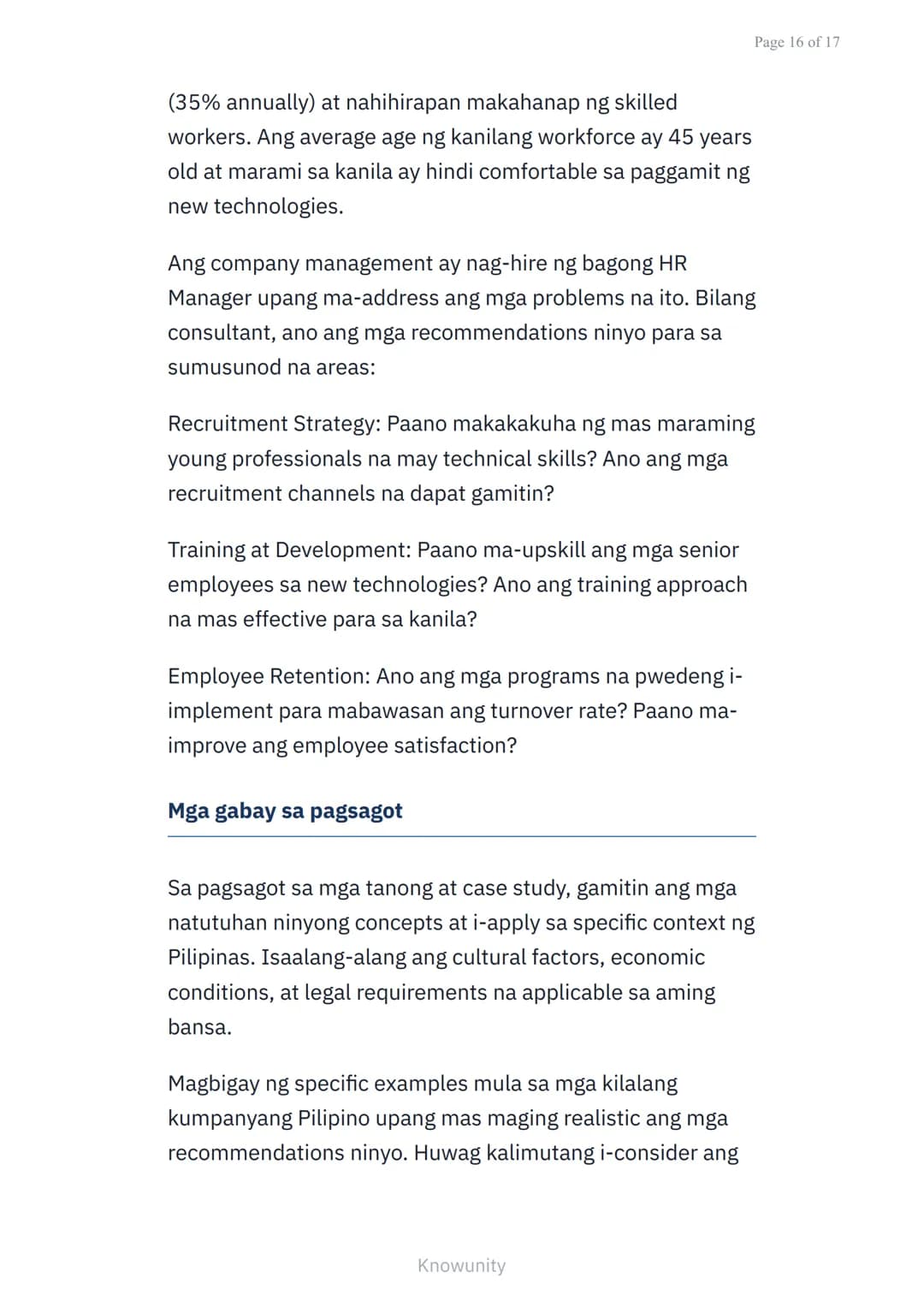 # Pamamahala ng Human Resources: Pagkuha, Pagpapaunlad, at Pag-uugnay

Pangunahing konsepto ng HR management sa negosyo

## Mga Layuning Pag