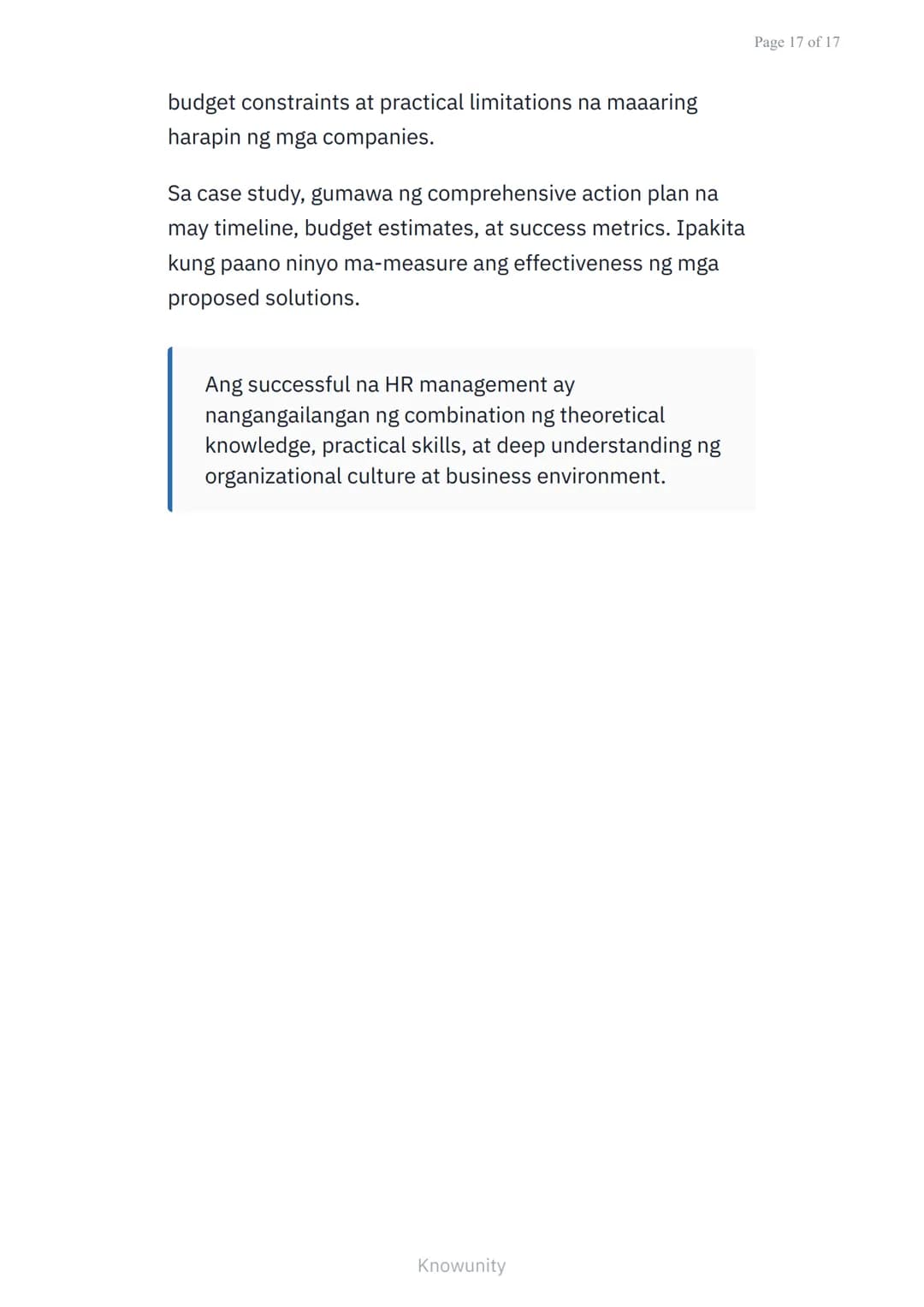 # Pamamahala ng Human Resources: Pagkuha, Pagpapaunlad, at Pag-uugnay

Pangunahing konsepto ng HR management sa negosyo

## Mga Layuning Pag