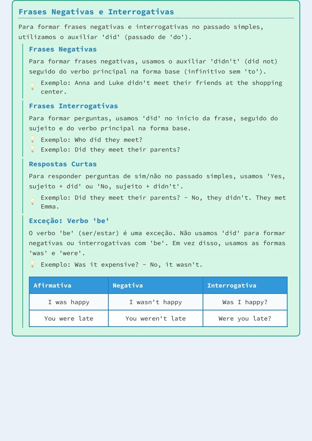 # O Passado Simples (Simple Past)

## Introdução ao Passado Simples

O passado simples (simple past) é uma forma verbal usada para relatar
e