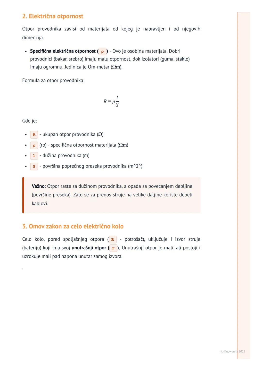 # Električna Struja i Ohmov Zakon

Uvod u električnu struju

Električna struja je usmereno kretanje naelektrisanih čestica, najčešće elektro
