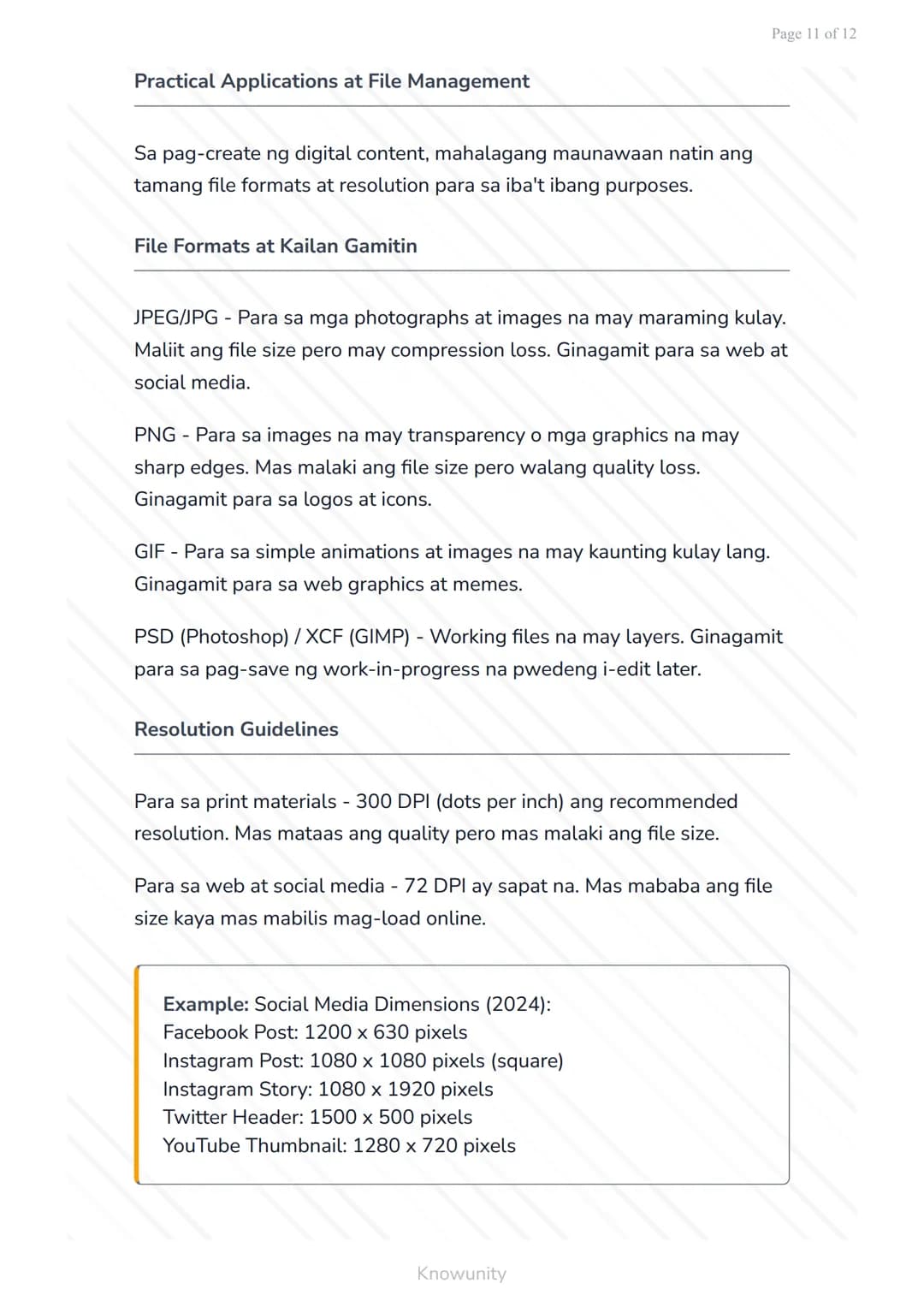 Paglikha ng Digital Content at Multimedia: Graphic Design Tools
Pag-aaral ng mga graphic design tools para sa
digital content creation
Mga L