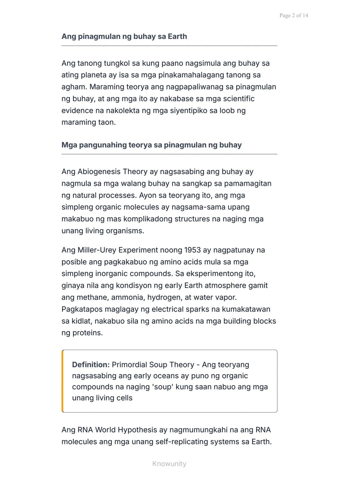 # Ang Pinagmulan at Katangian ng Buhay: Kahalagahan ng Biodiversity sa Pilipinas

Pag-aaral sa pinagmulan ng buhay at kahalagahan ng biodive