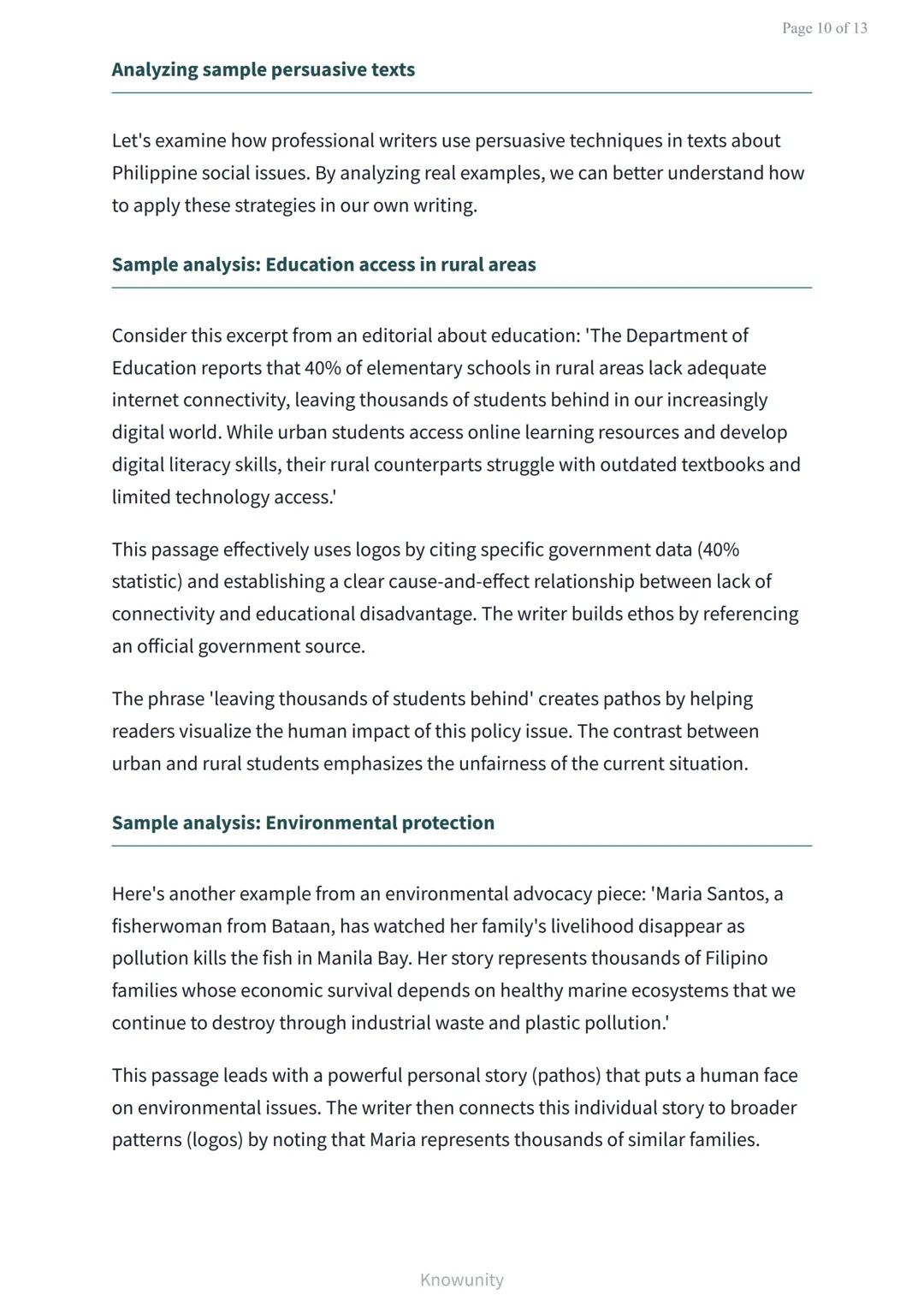 Analyzing and Creating Persuasive Texts on Social Issues
Master persuasive writing techniques for social advocacy
What You'll Learn
Identify