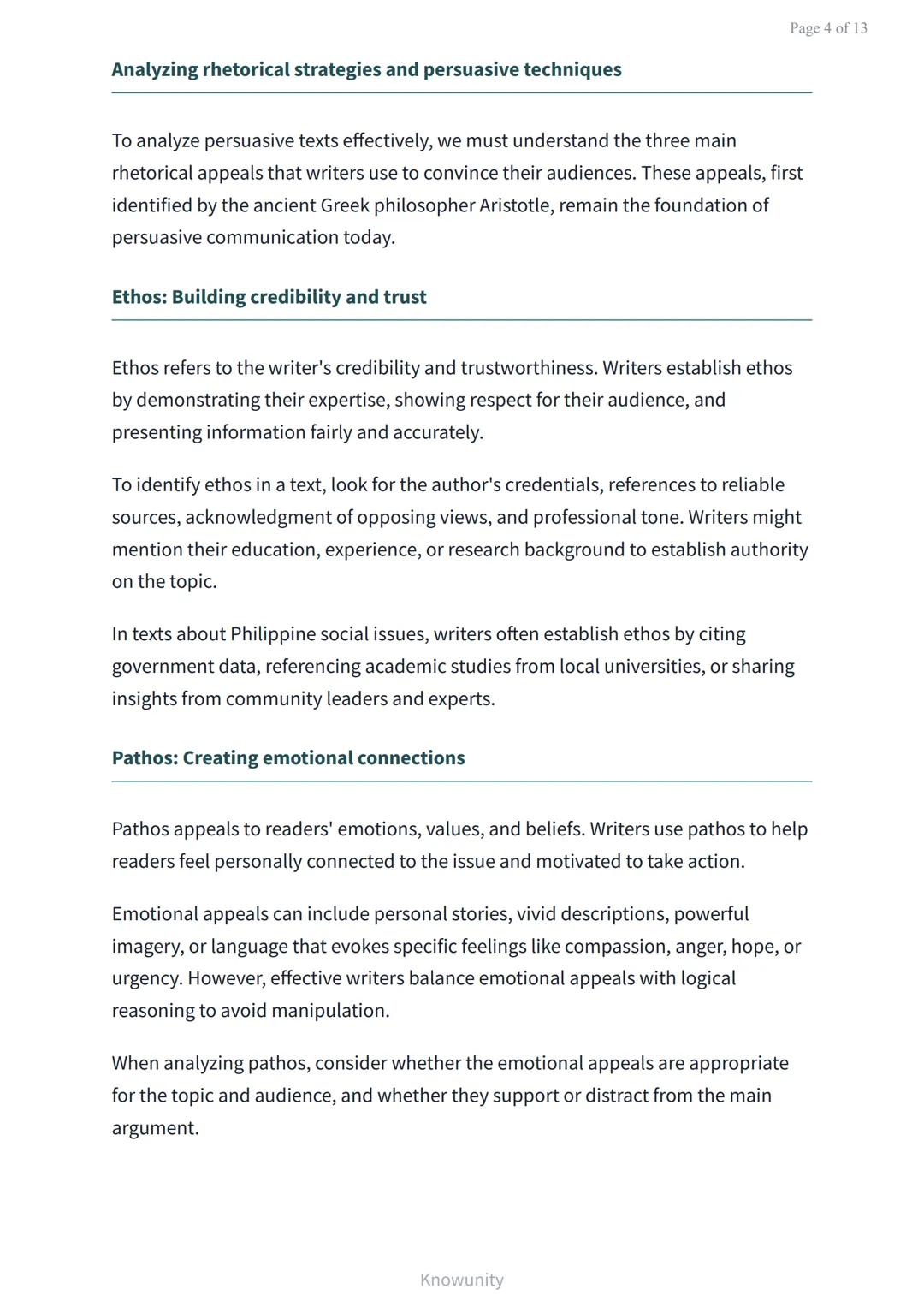 Analyzing and Creating Persuasive Texts on Social Issues
Master persuasive writing techniques for social advocacy
What You'll Learn
Identify