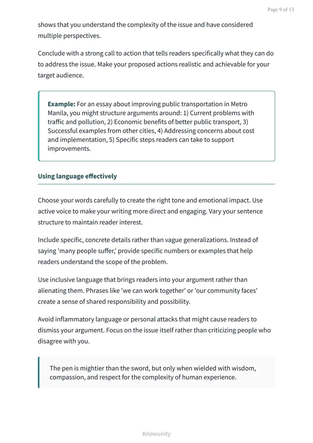 Analyzing and Creating Persuasive Texts on Social Issues
Master persuasive writing techniques for social advocacy
What You'll Learn
Identify