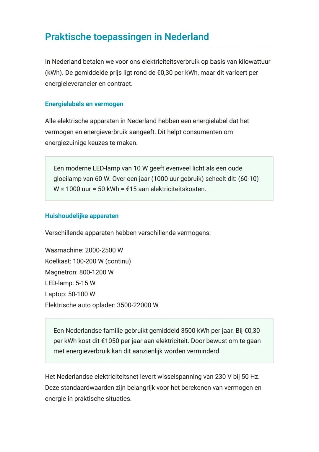 Elektrische energie en vermogen -
Complete studiegids
Alles over elektrische energie, vermogen en hun toepassingen
Nask 	Grade 10 	Netherlan