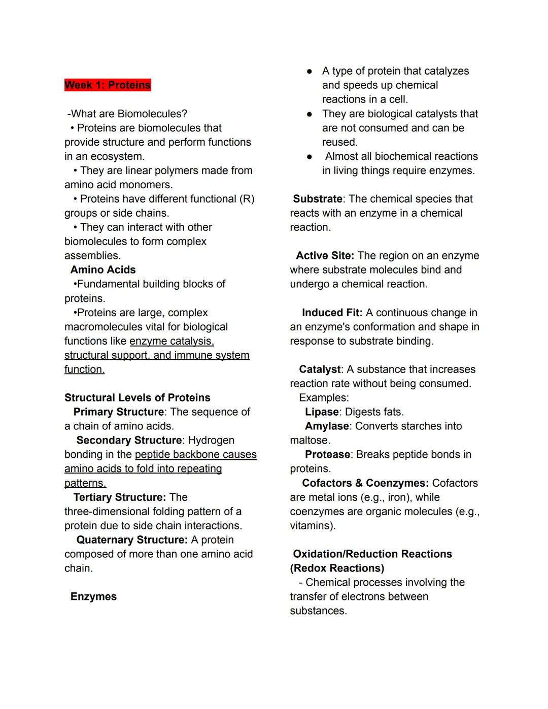GRADE 12 BIOLOGY (BIOMOLECULES)