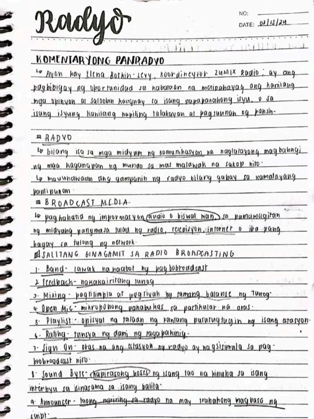 --- OCR Start ---
DATE:
lecture notes in
FILIPINO 8
1st
OTR
Spring Seaf
1st Quarter
bayan
NO
DATE: 19/03/13
se ng panitikang idinaanan so
am