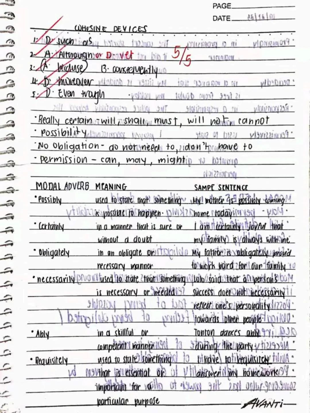 lecture notes in
ENGLISH 8
1st Quarter
PAGE
DATE
Good things
are coming
PSALM 27:13
DO NOT REUPLOAD | @jona.notes
BREAK A LEG!
-AVANTI- PAGE