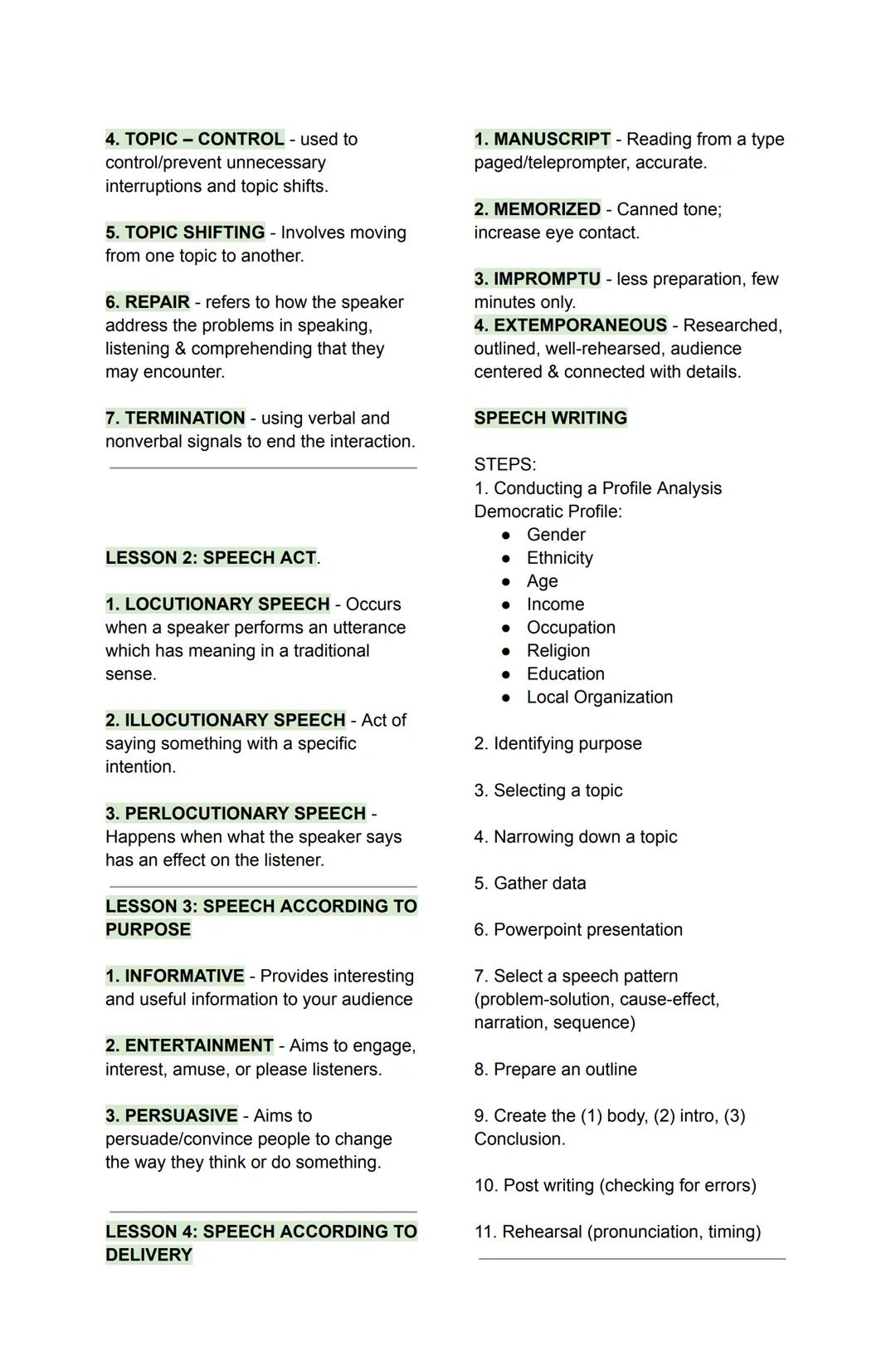 ORAL COMMUNICATION IN
CONTEXT
1st Semester, 1st Quarter | Reviewer
LESSON 1: NATURE AND ELEMENTS
OF COMMUNICATION
Communication (from the la