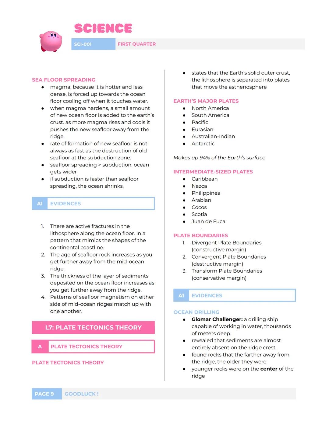 # SCIENCE
SCI-001 FIRST QUARTER
# L1: LOCATING THE EPICENTER
A DEFINITION
EARTHQUAKE
* happens when stored energy is suddenly released